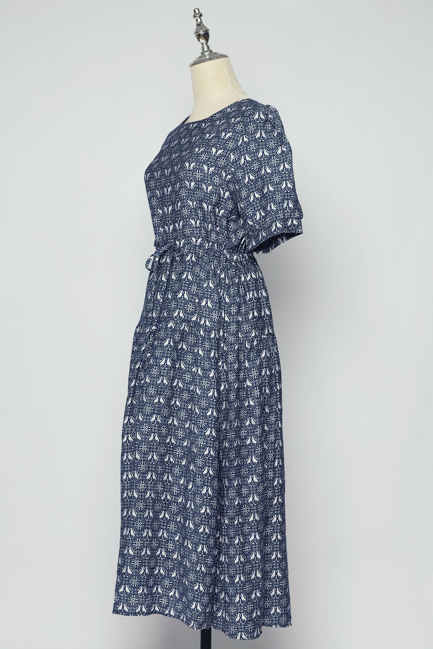 PO - Sena Dress in Bluebell
