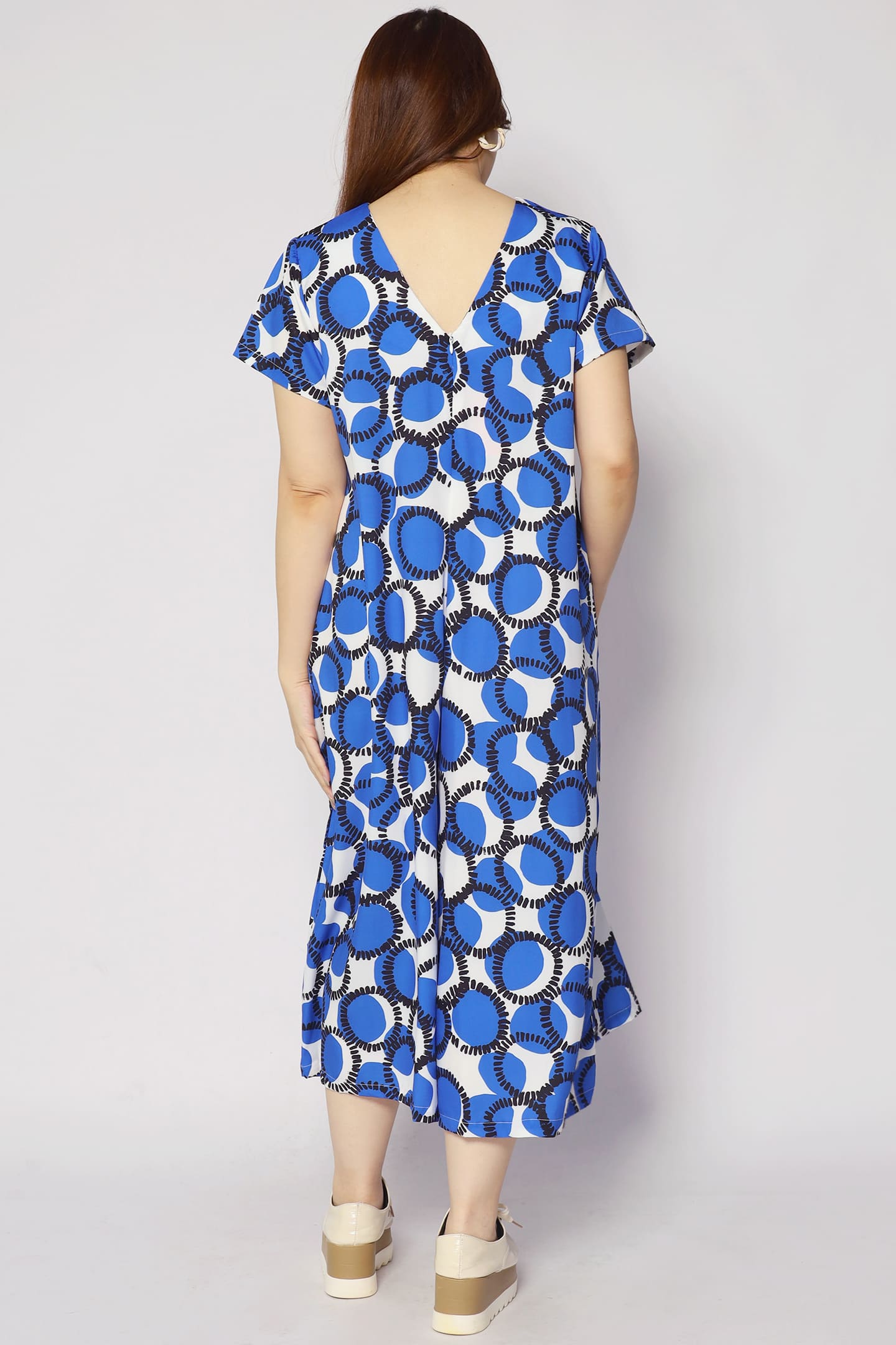 Shirokuro Jumpsuit in Blue Maru