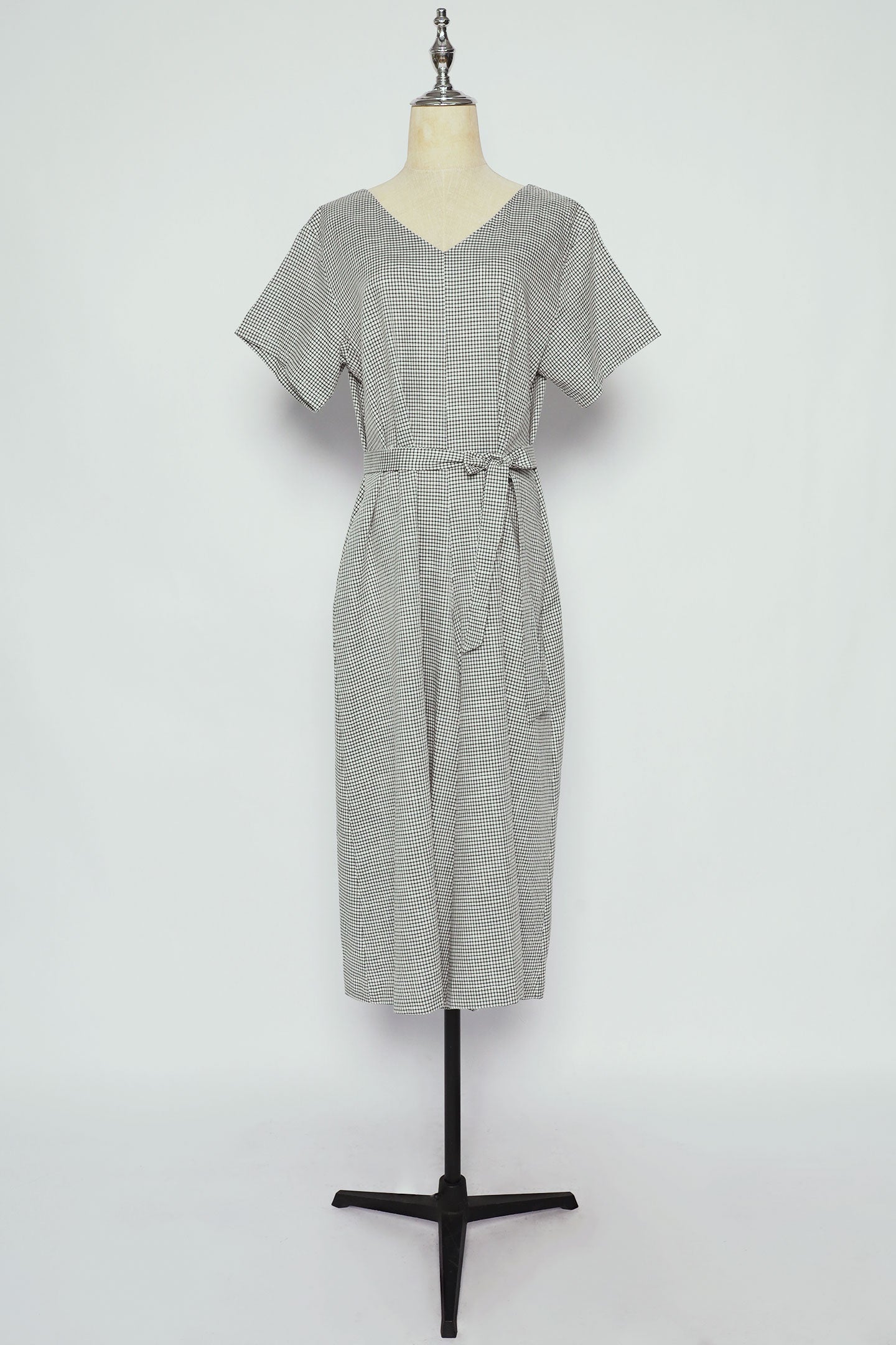 PO - Shirokuro Jumpsuit in Classic Gingham