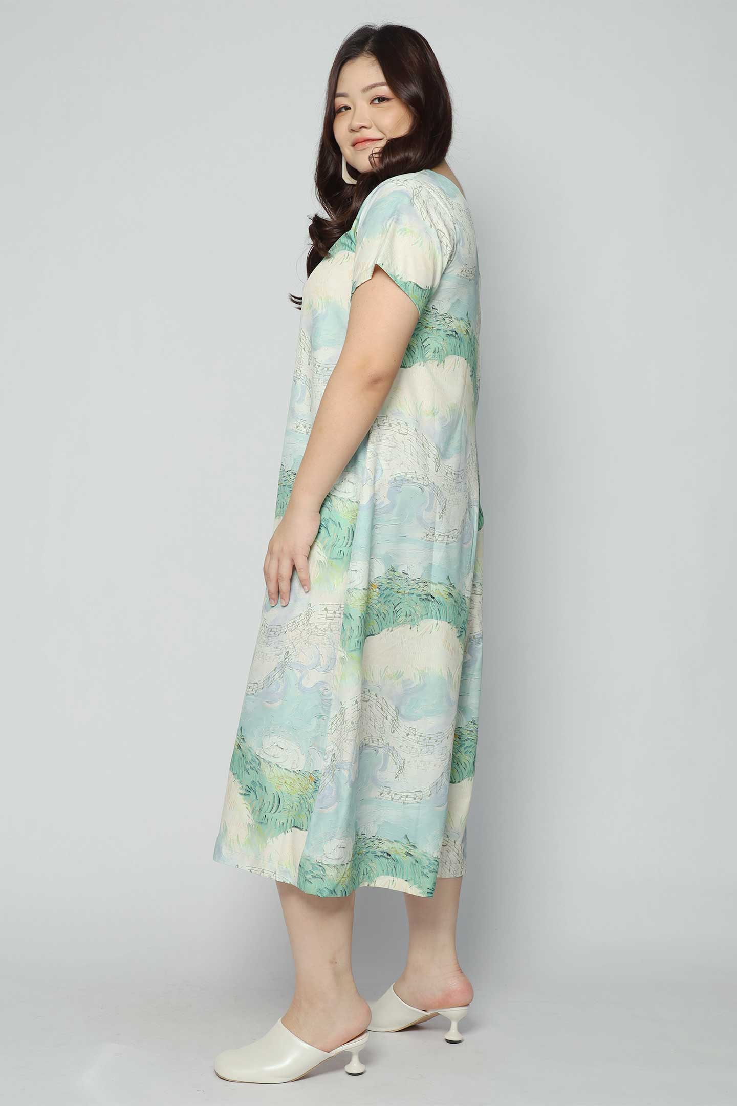 Shirokuro Jumpsuit in Musical Note