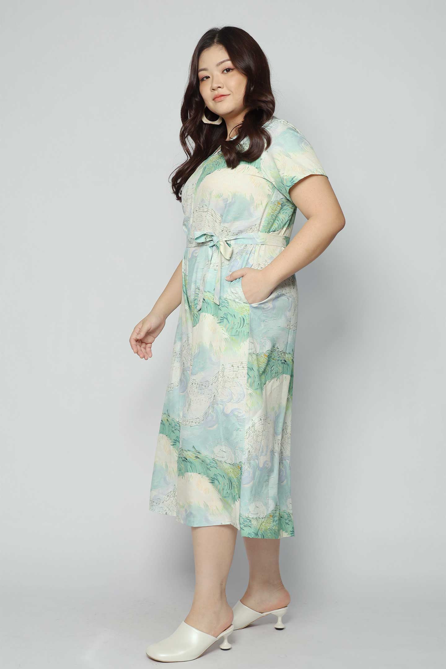 Shirokuro Jumpsuit in Musical Note