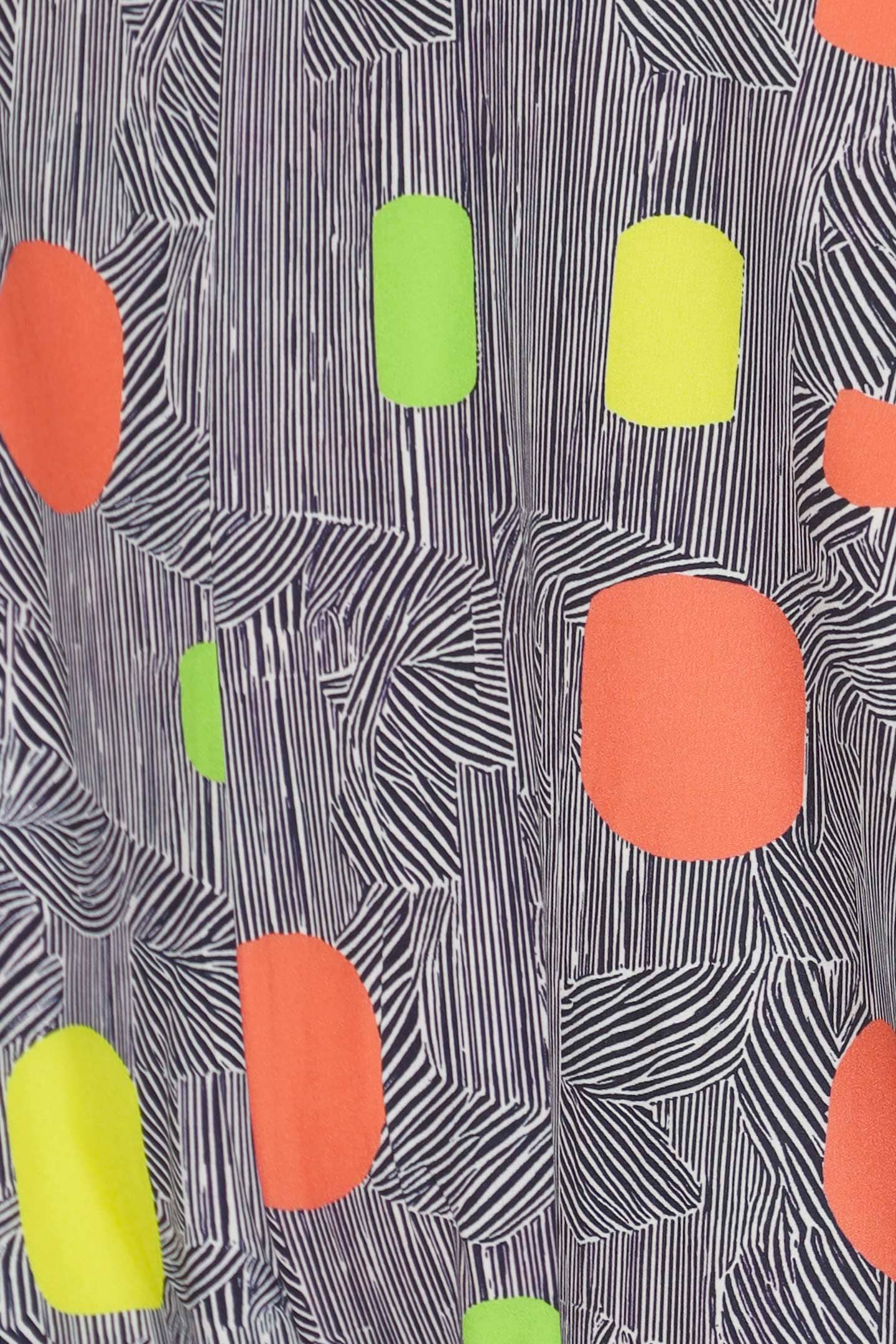 Shirokuro Jumpsuit in Neon Shapes