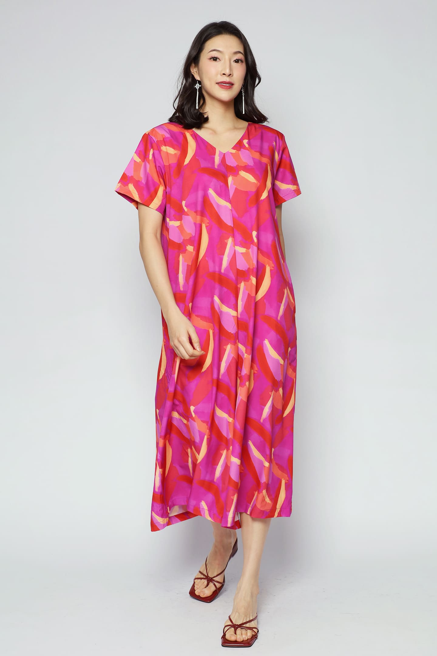 Shirokuro Jumpsuit in Rosy Prosperity