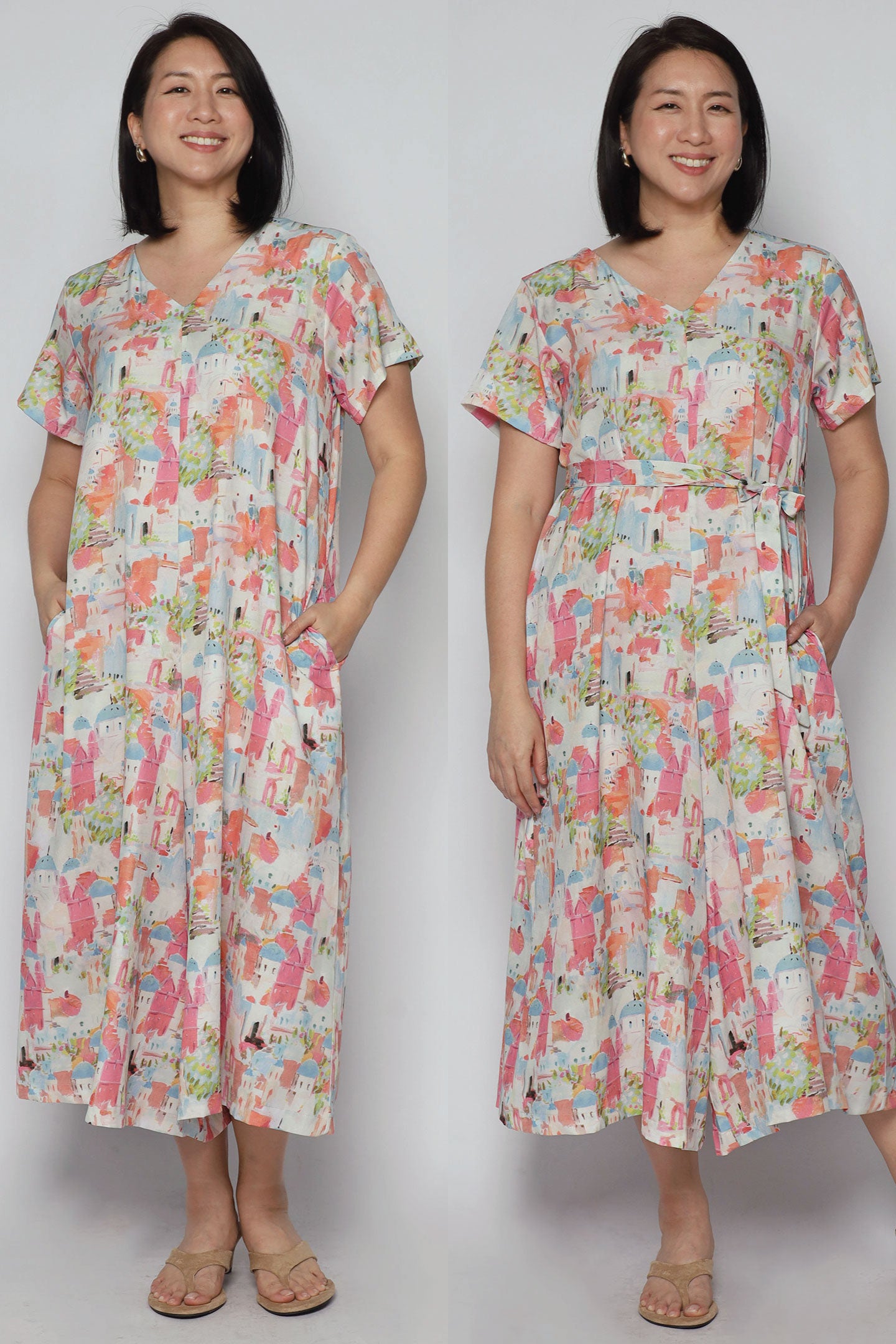 Shirokuro Jumpsuit in Santorini Blush