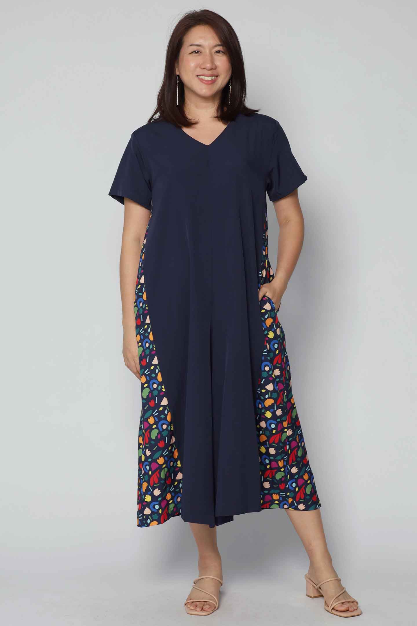 Shirokuro Jumpsuit in SP Petal Confetti