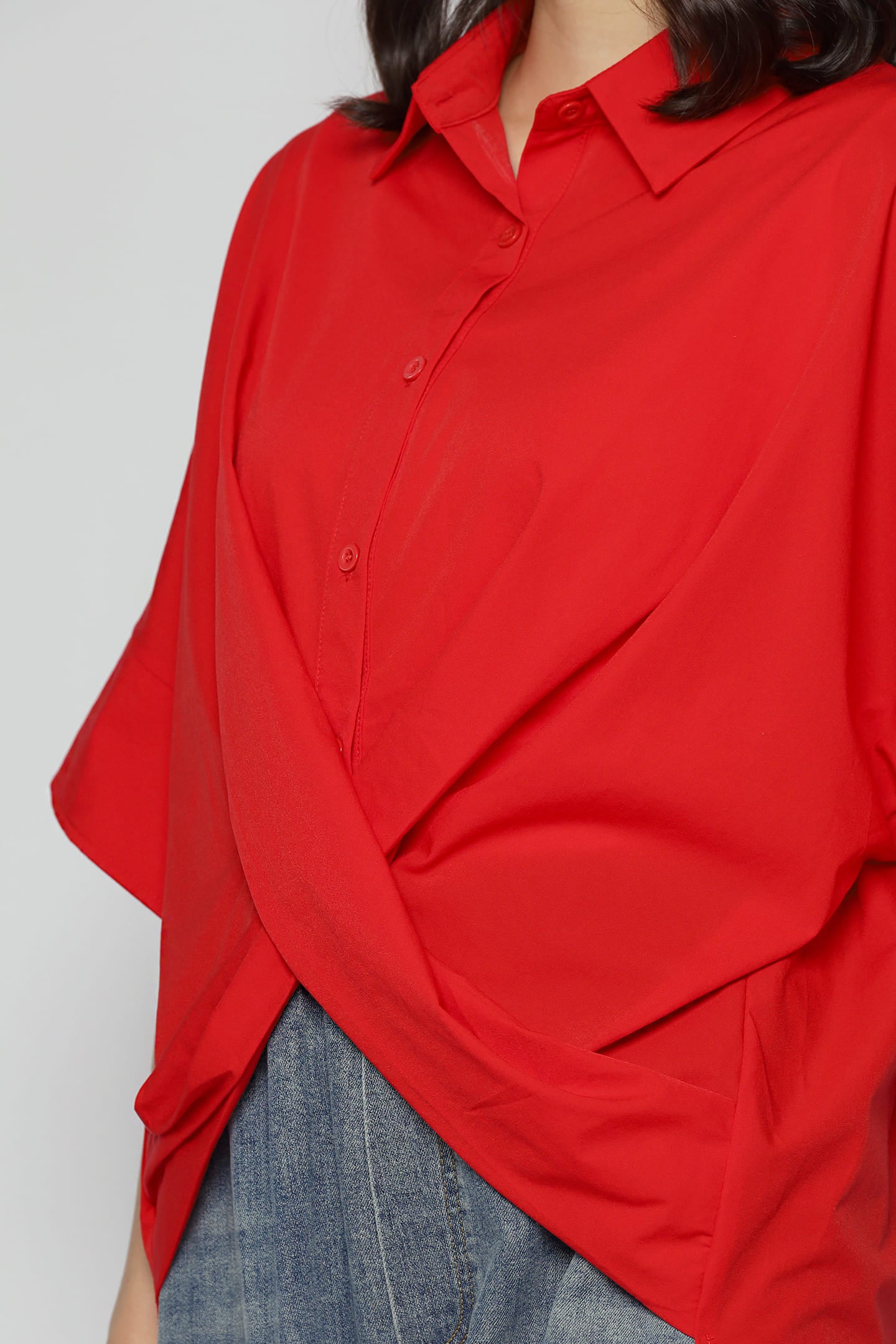 Backorders Shun Top in Red