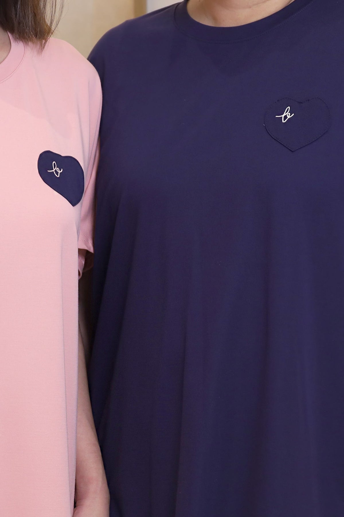 TENCEL - Sleepy Girl Pyjamas Dress in Blueberry Kiss