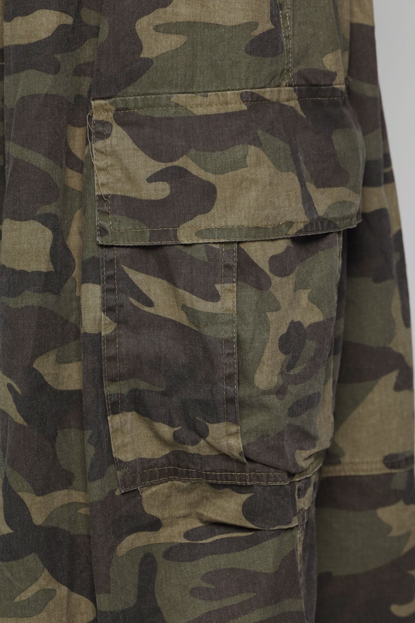 PO - Solene Camo Cargo Skirt