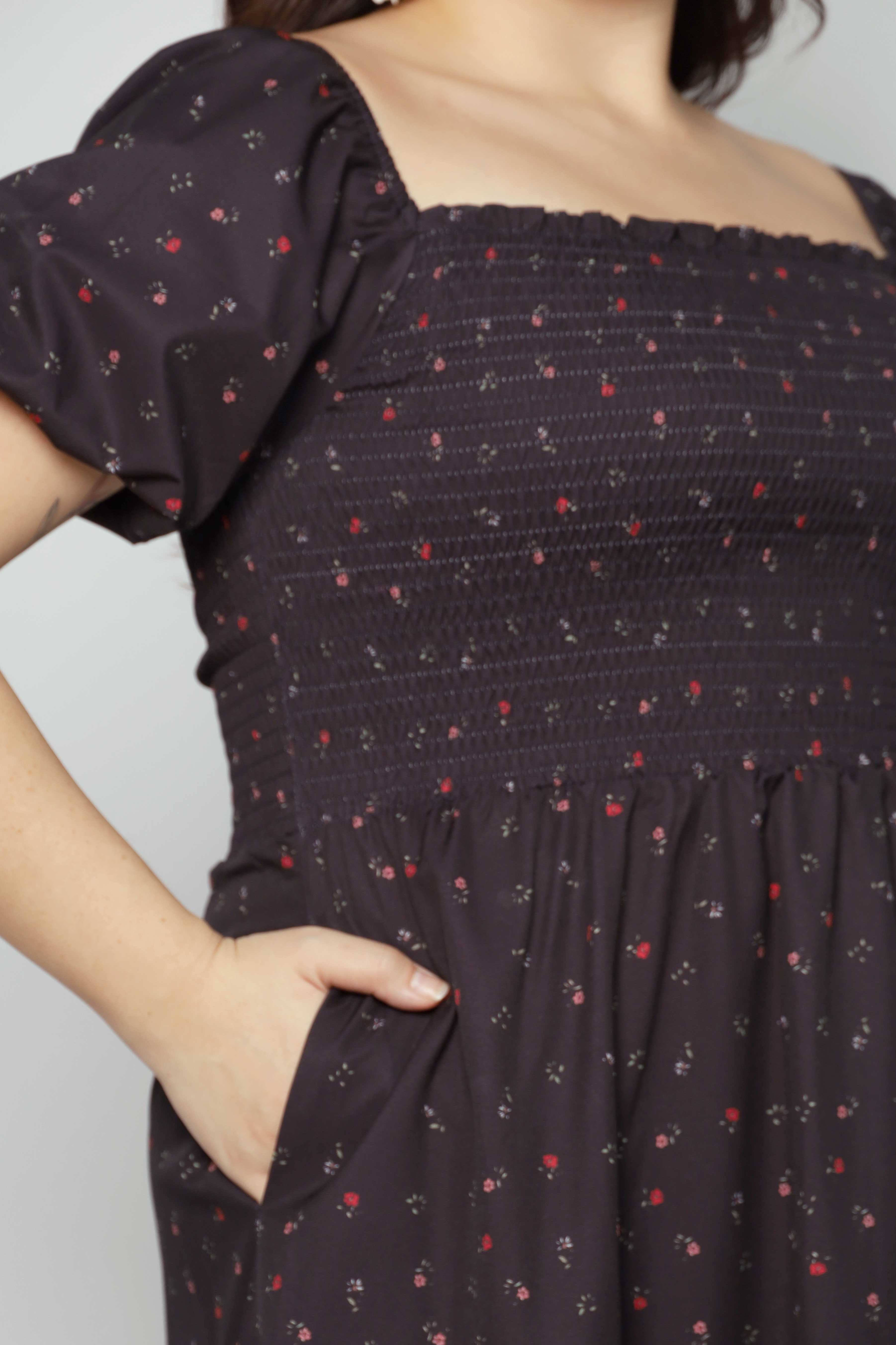 Sora Dress in Baby Thistle