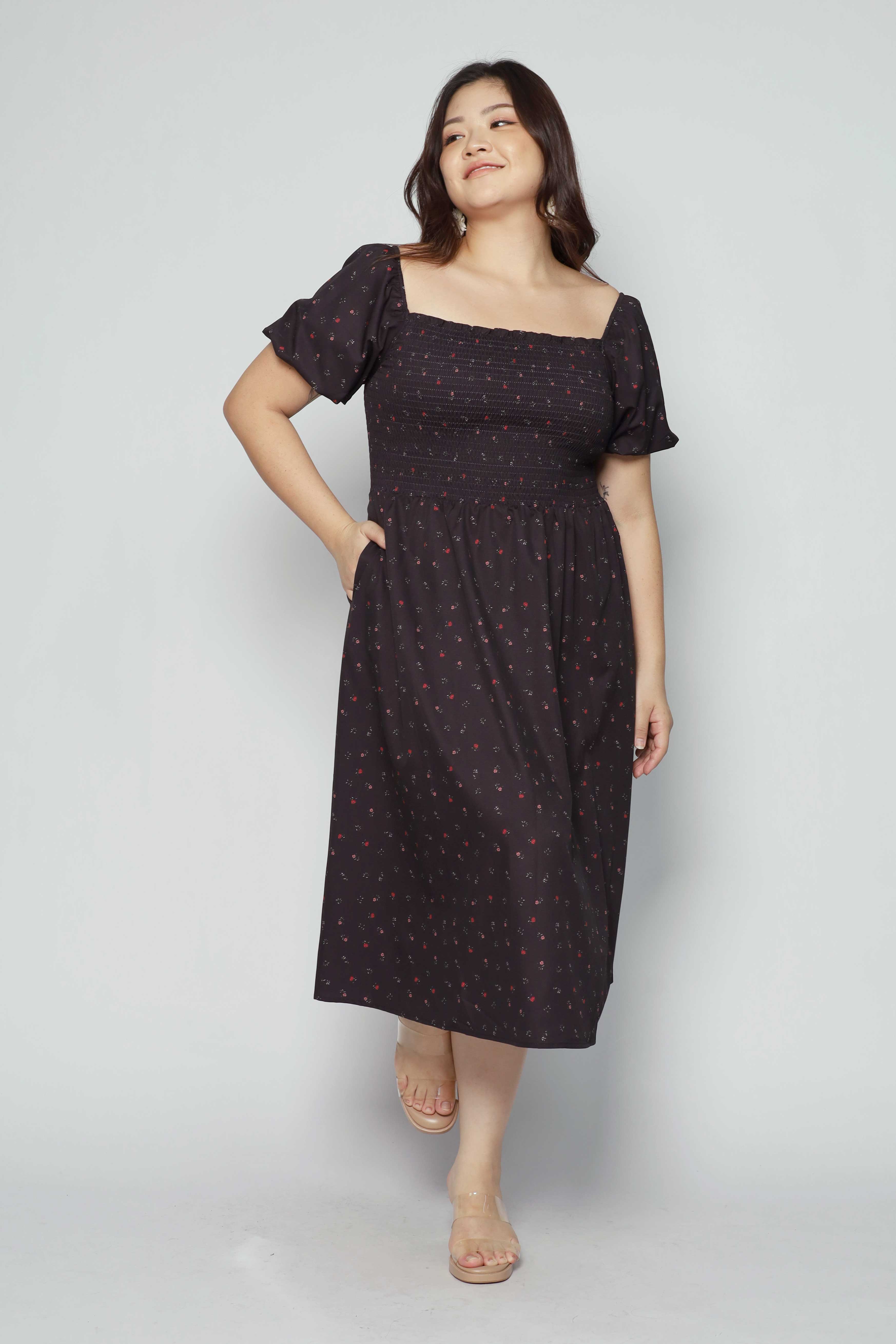 Sora Dress in Baby Thistle