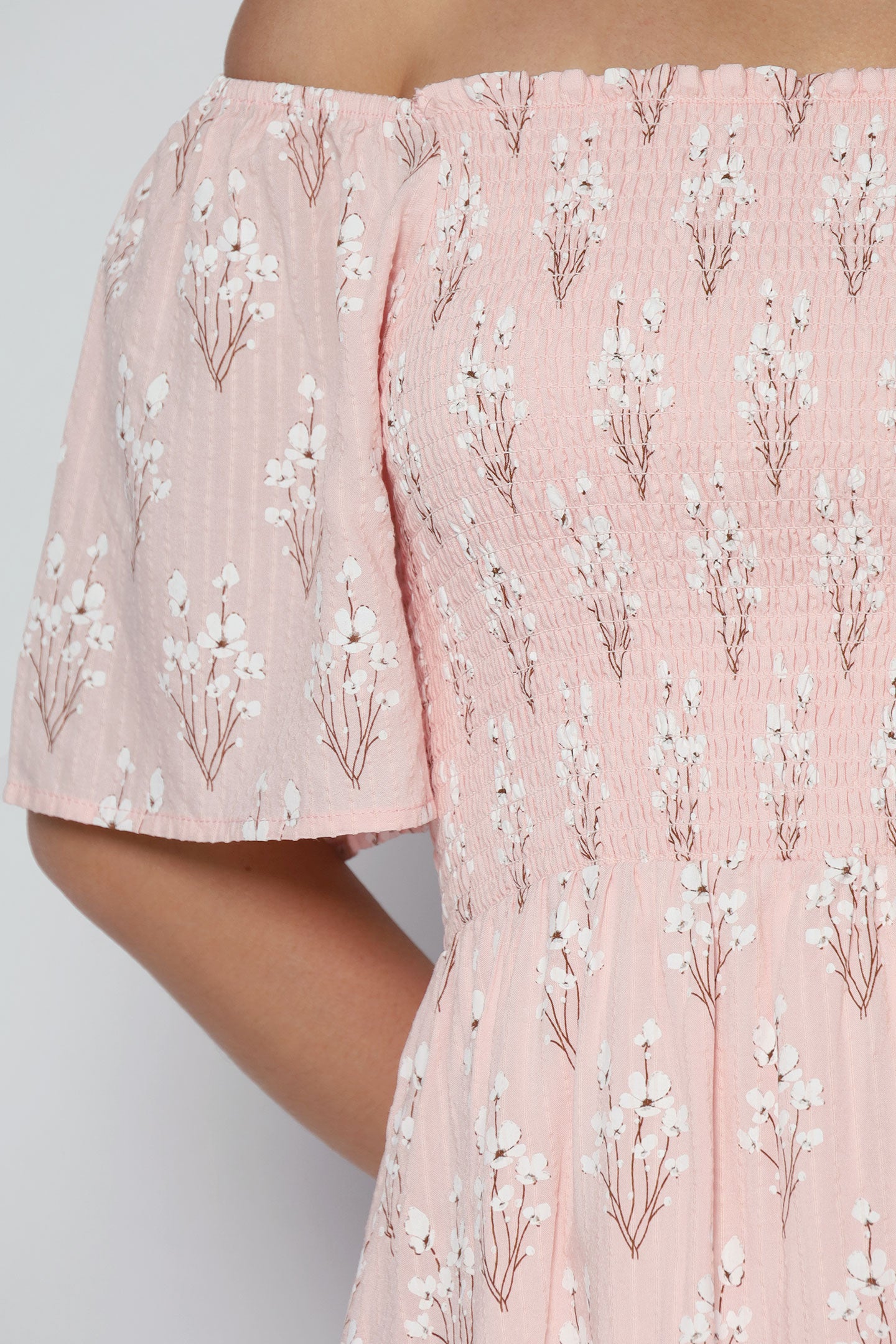 Sora Dress in Blush Blossom
