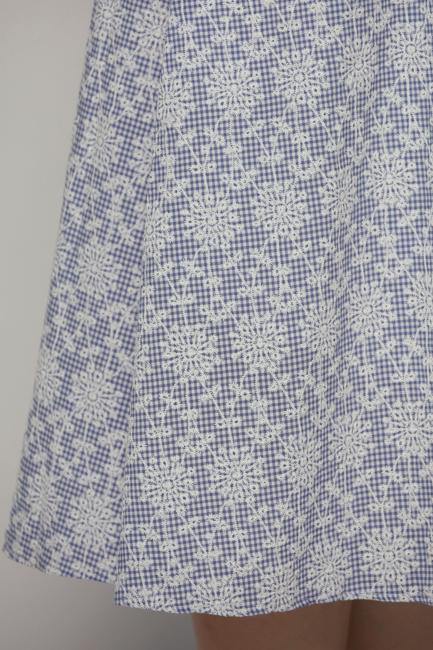 Sora Dress in Gingham Field
