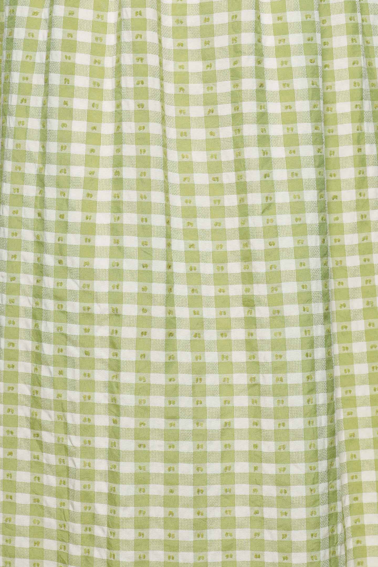 PO - Sora Dress in Green Checkmate