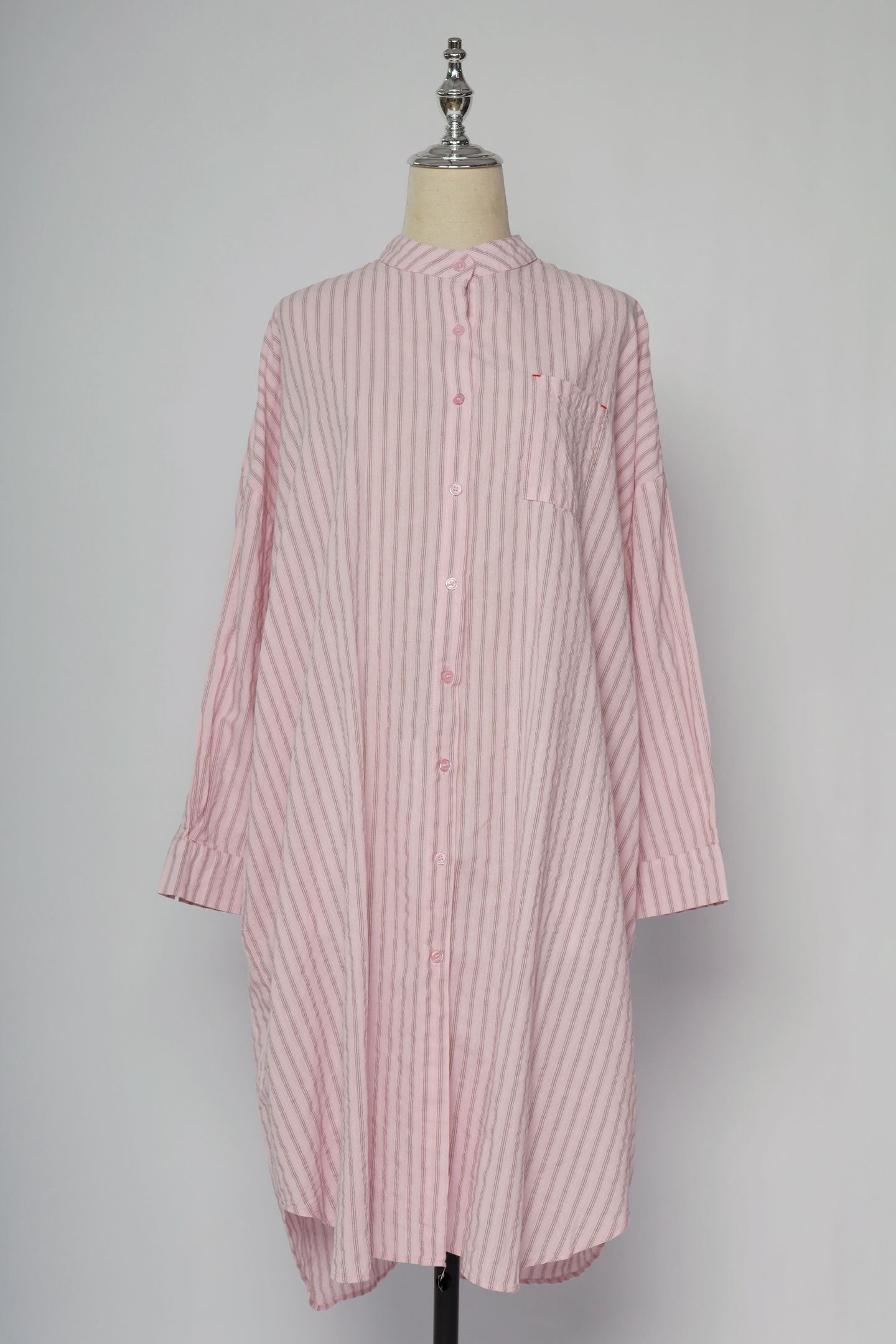 PO - Soren Dress in Pink Stripes