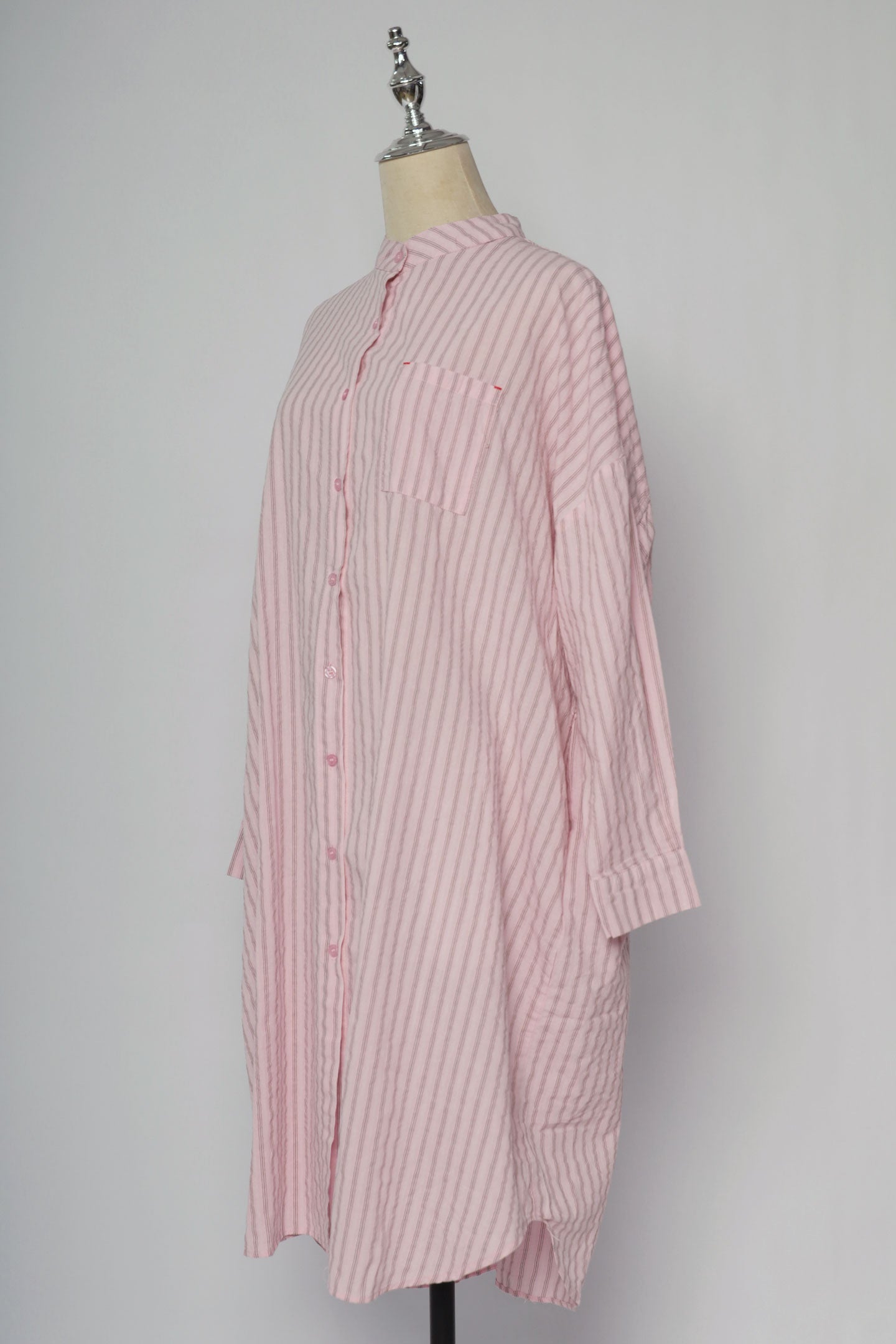 PO - Soren Dress in Pink Stripes