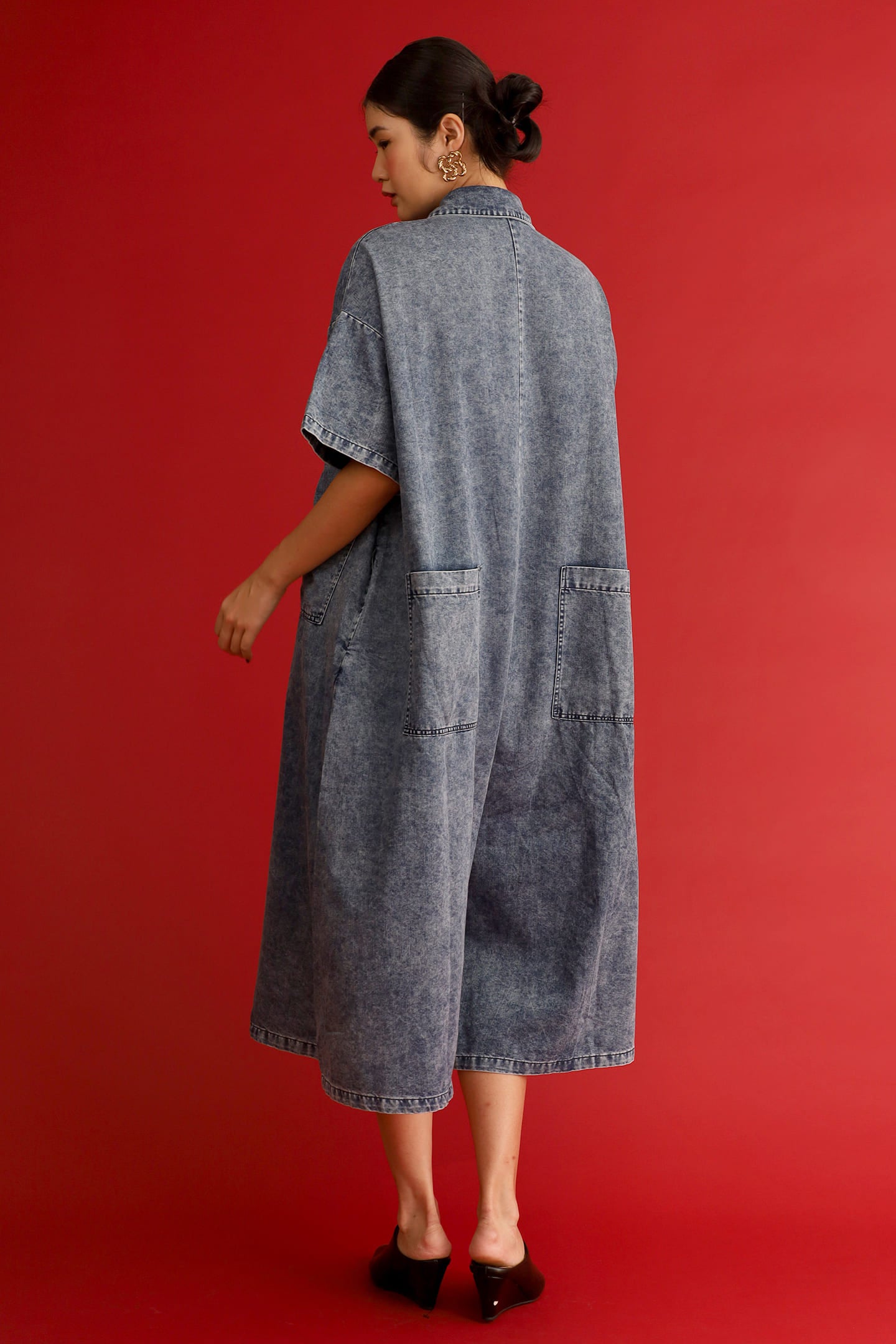 CHOSEN - Statement One Denim Jumpsuit