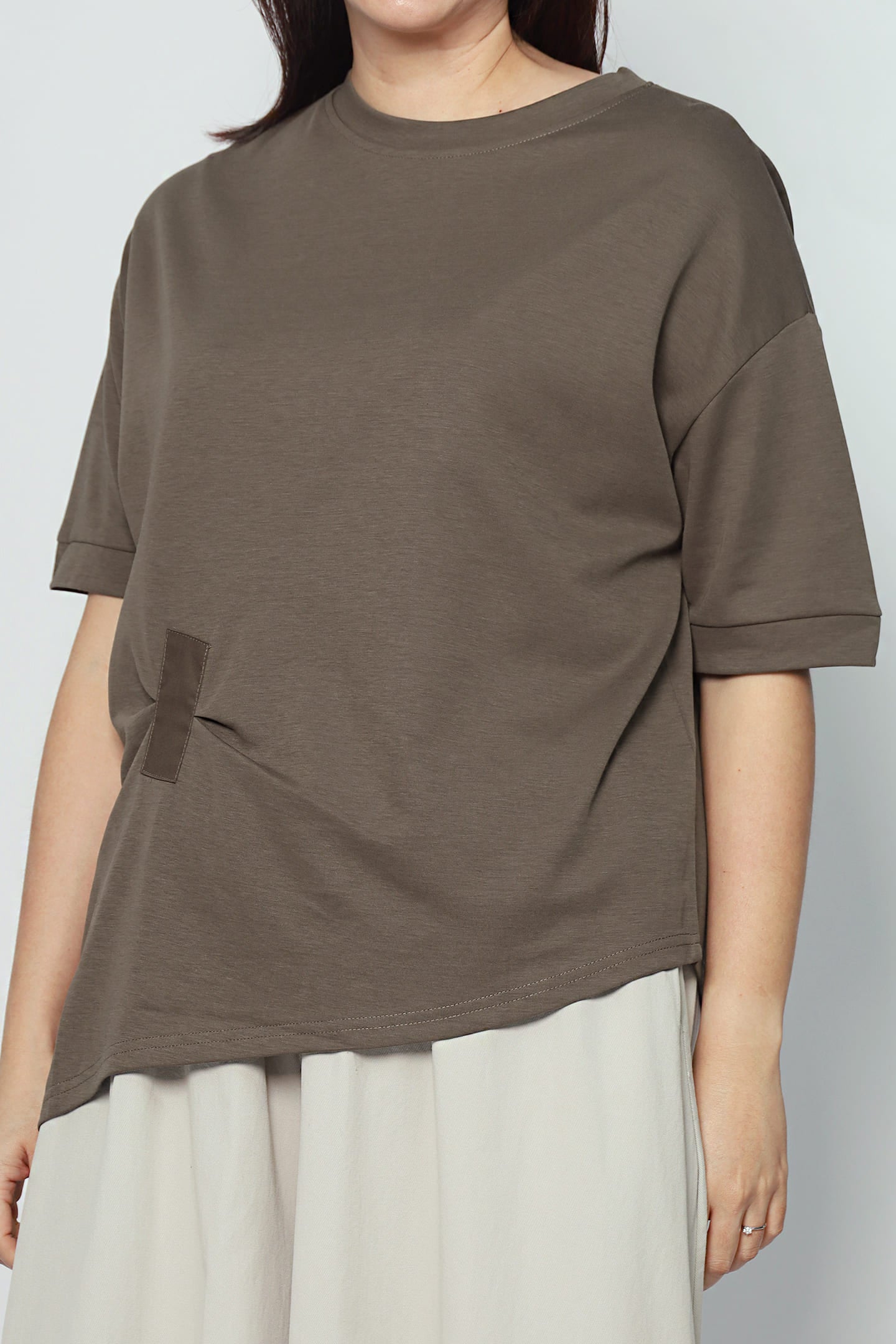 Easy By TE - Step Out Top in Olive