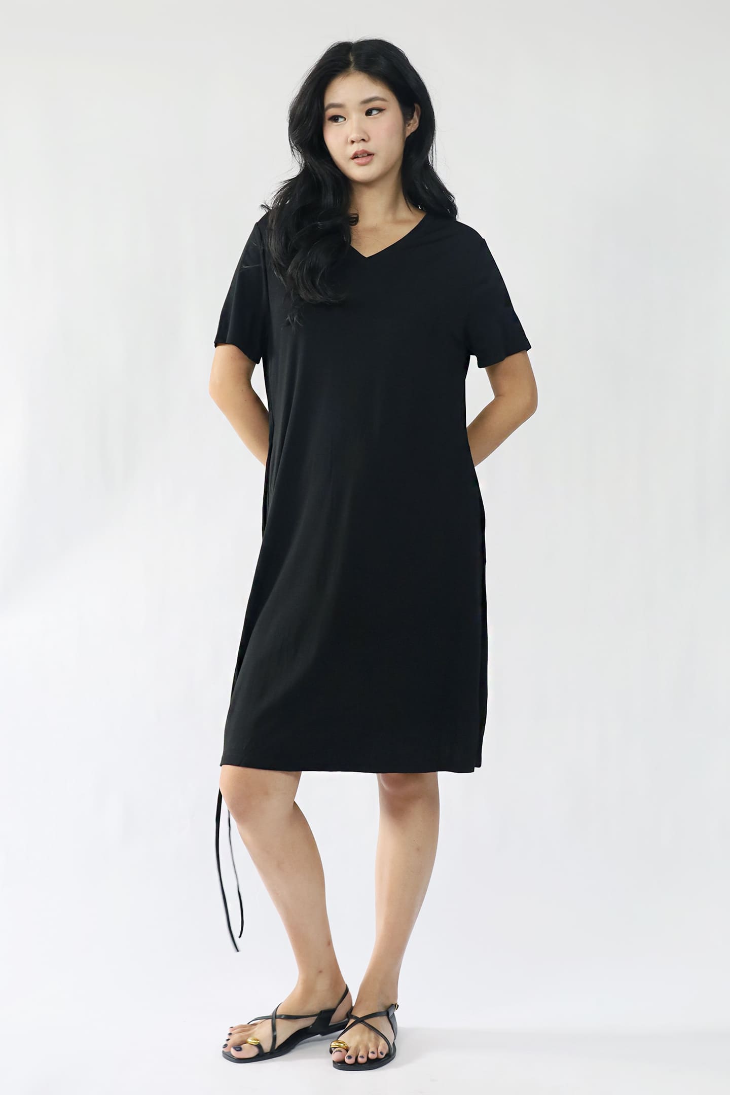 TENCEL - Switch Up V Dress