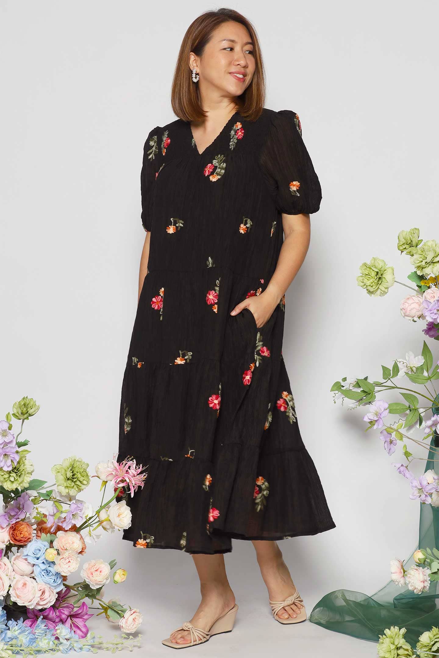 Backorders Sydney Dress in Bloomingdale