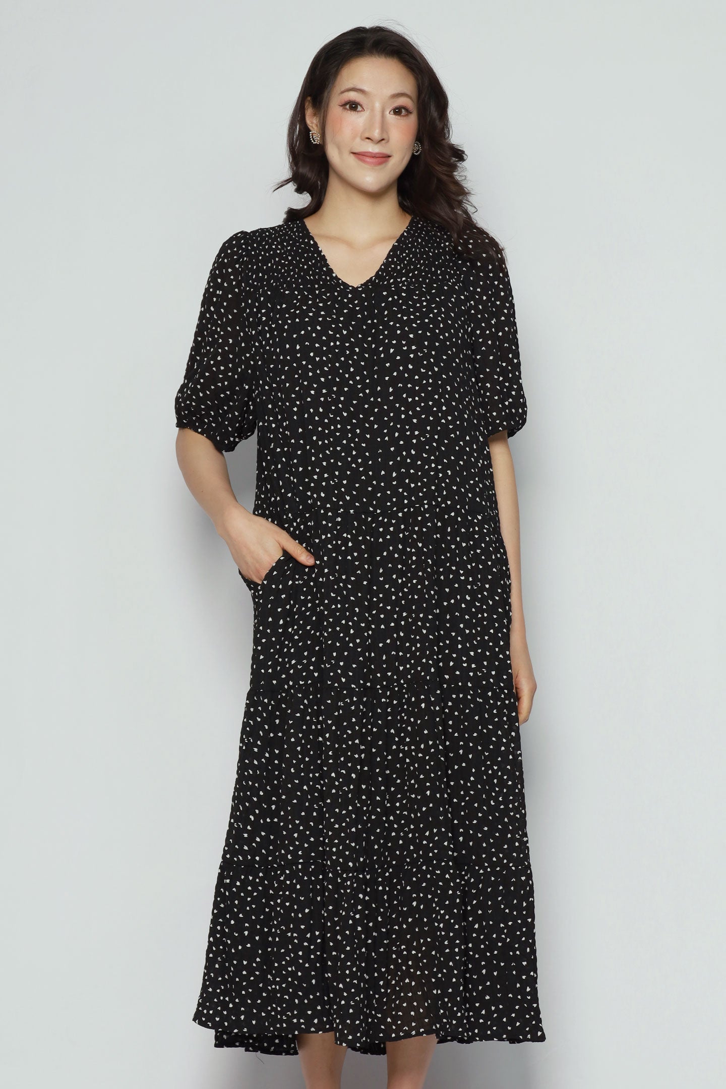Sydney Dress in Dreamy Hearts