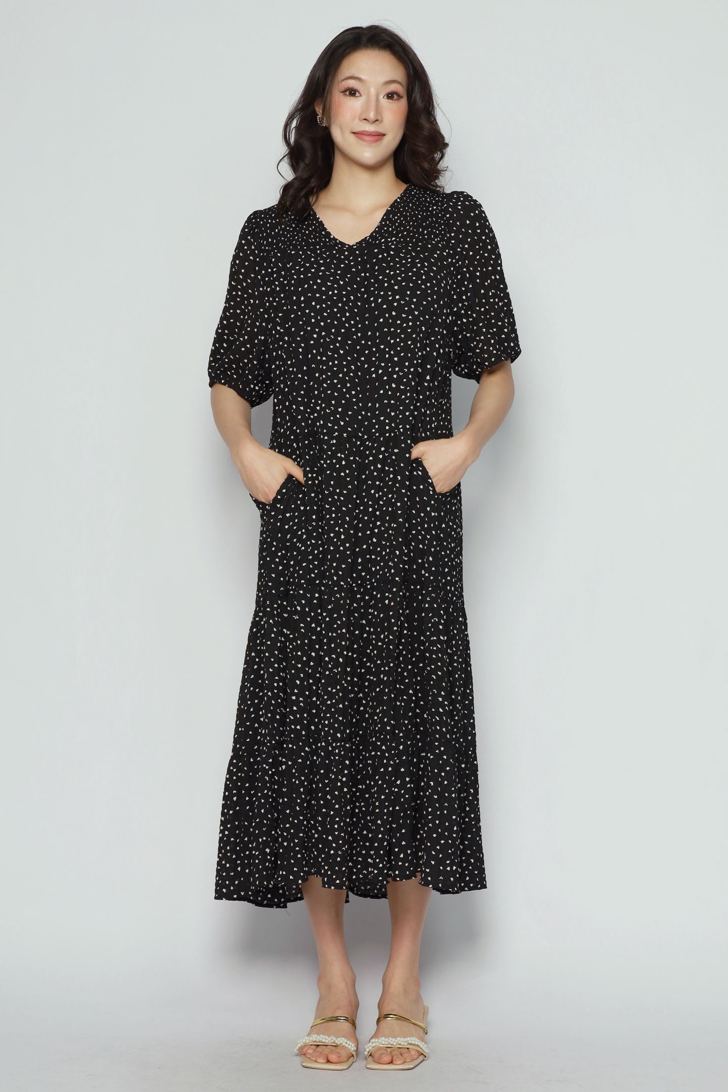 Sydney Dress in Dreamy Hearts