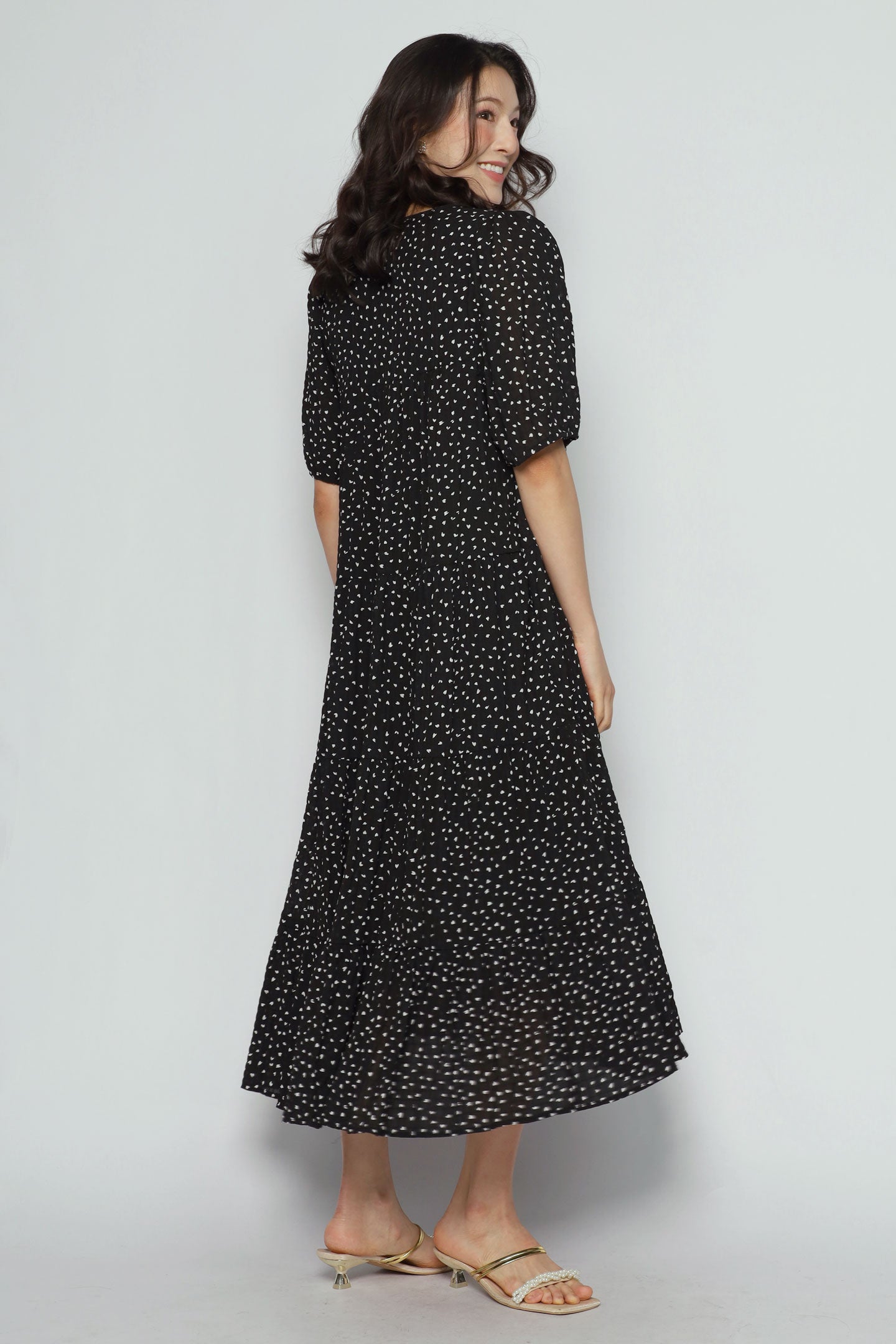 Sydney Dress in Dreamy Hearts