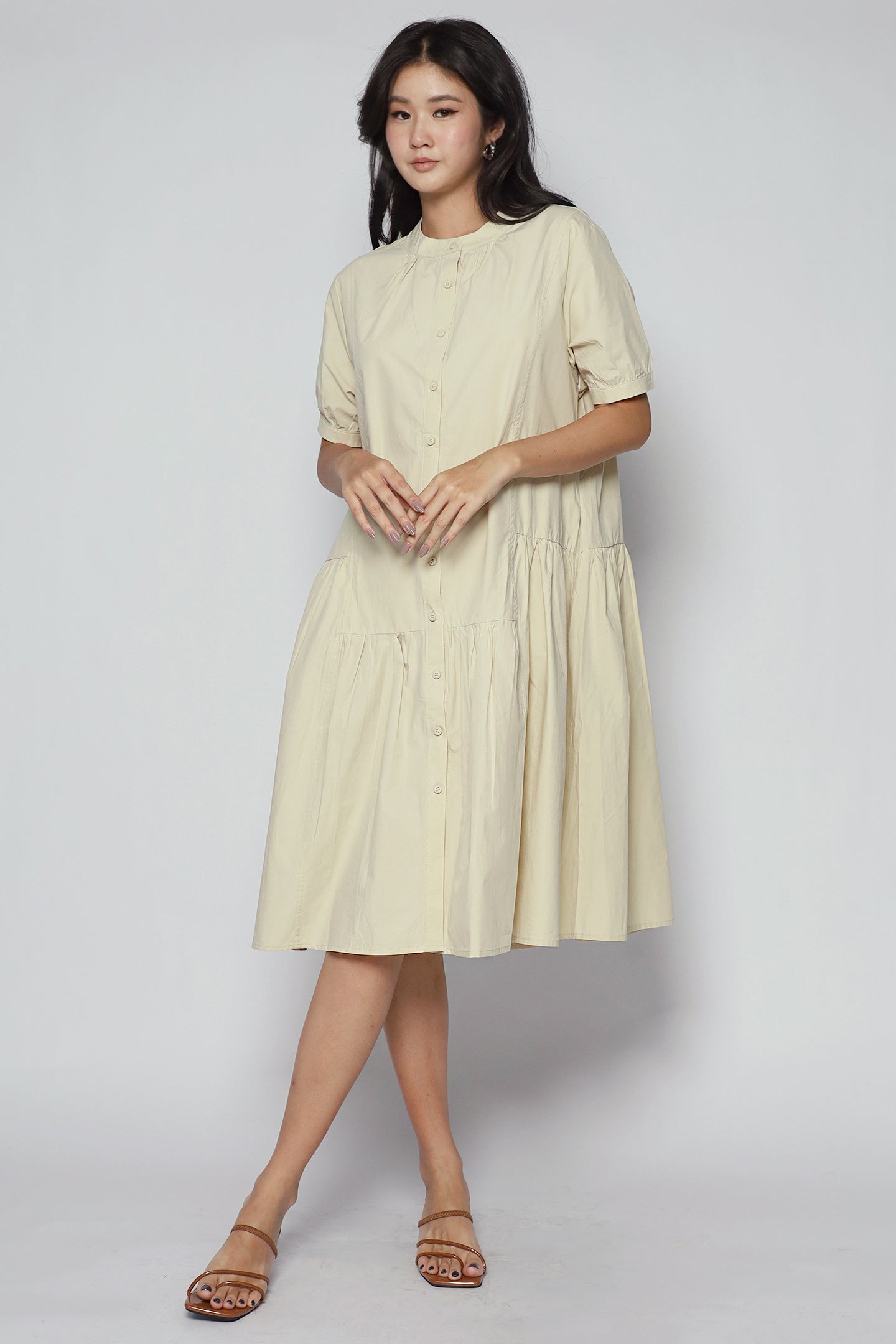Syla Dress in Yellow