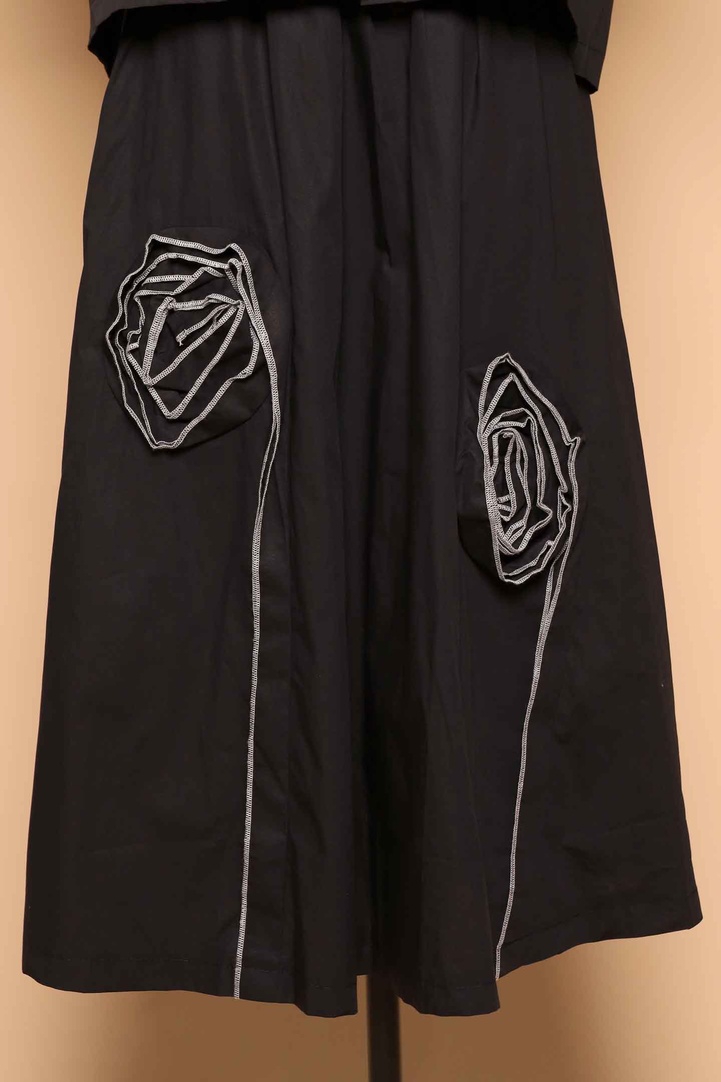 PO - Tang Rosette 2 in 1 Top and Skirt Set