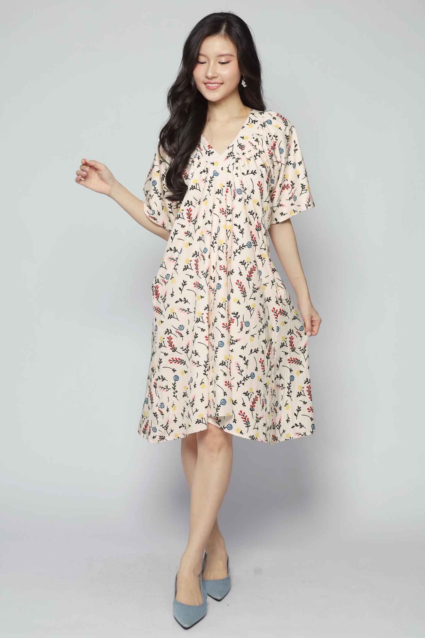 Tayler V Dress in Flourish Ville