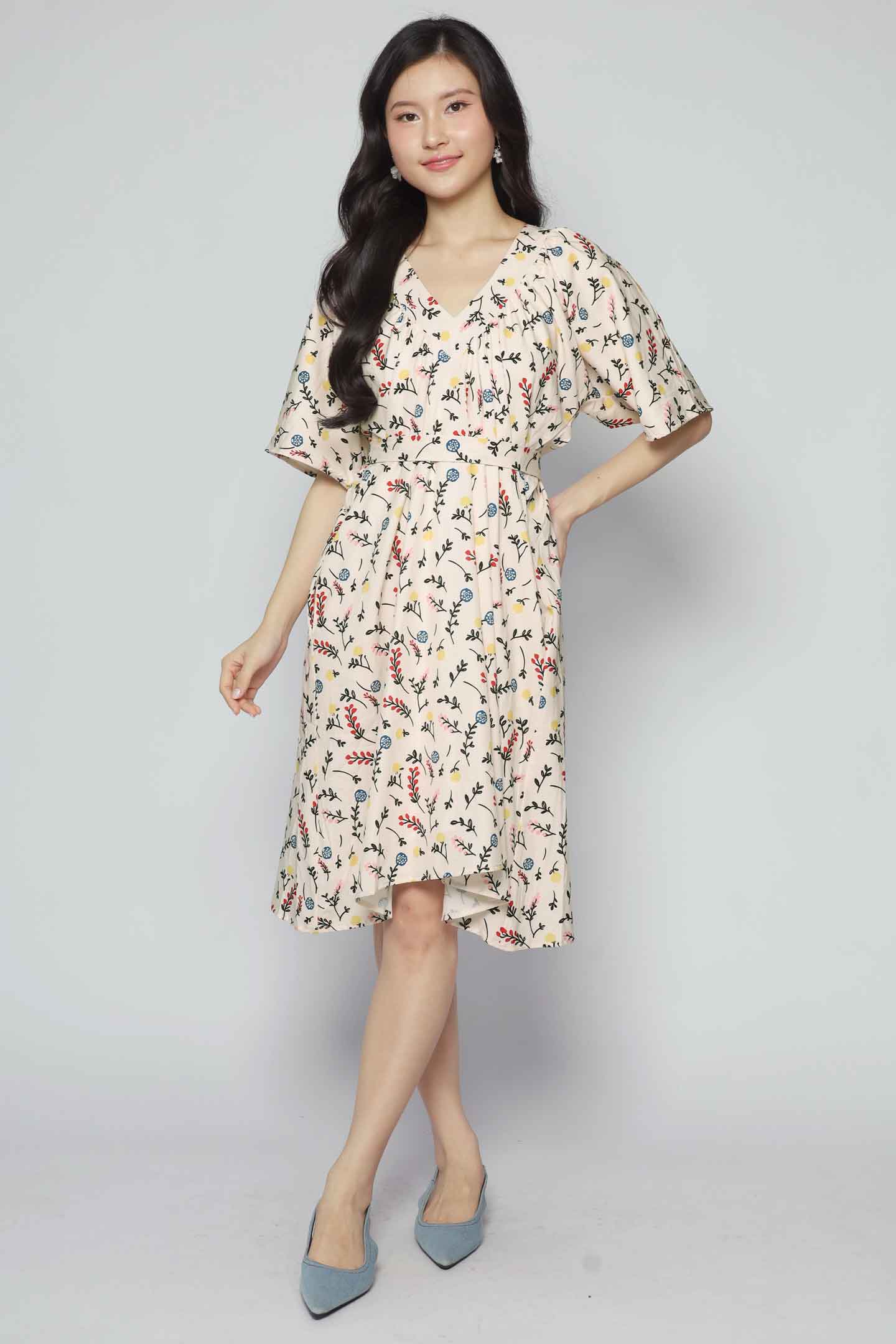 Tayler V Dress in Flourish Ville