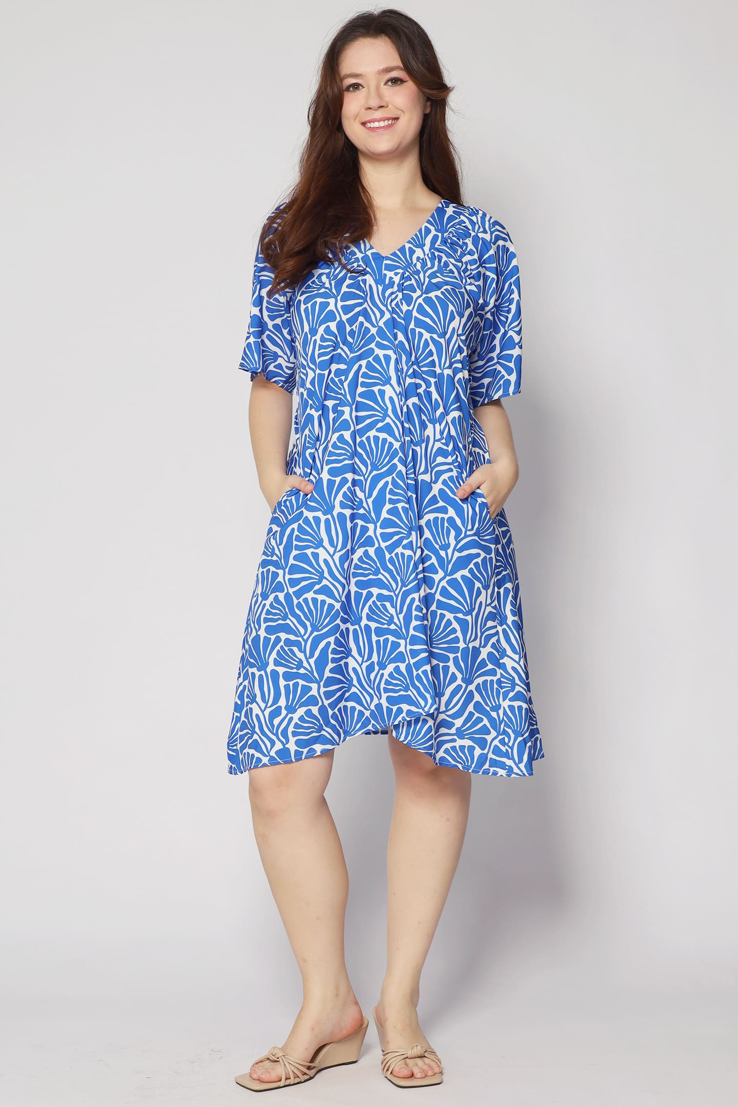 Tayler V Dress in Greek Holiday