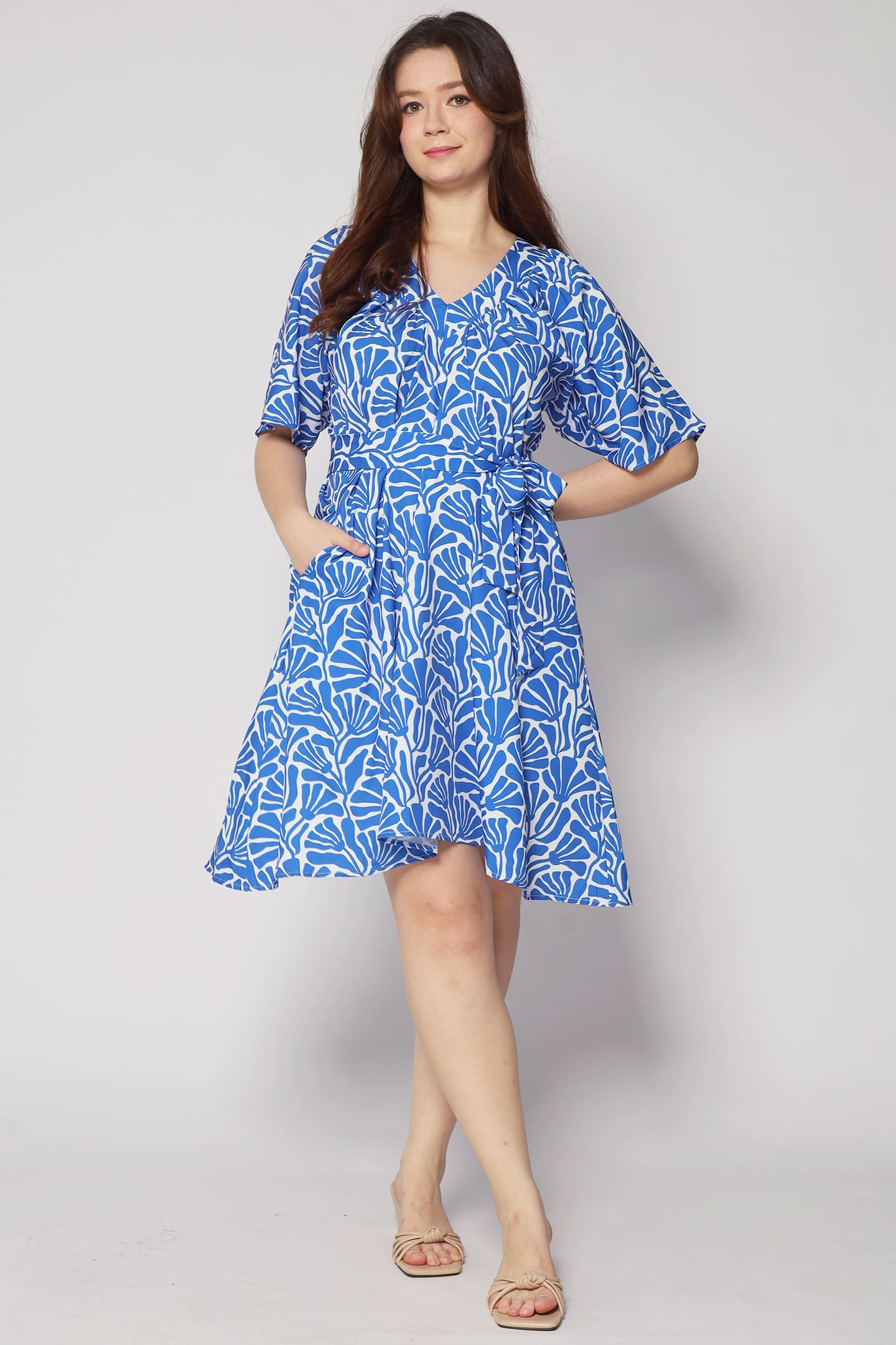 Tayler V Dress in Greek Holiday