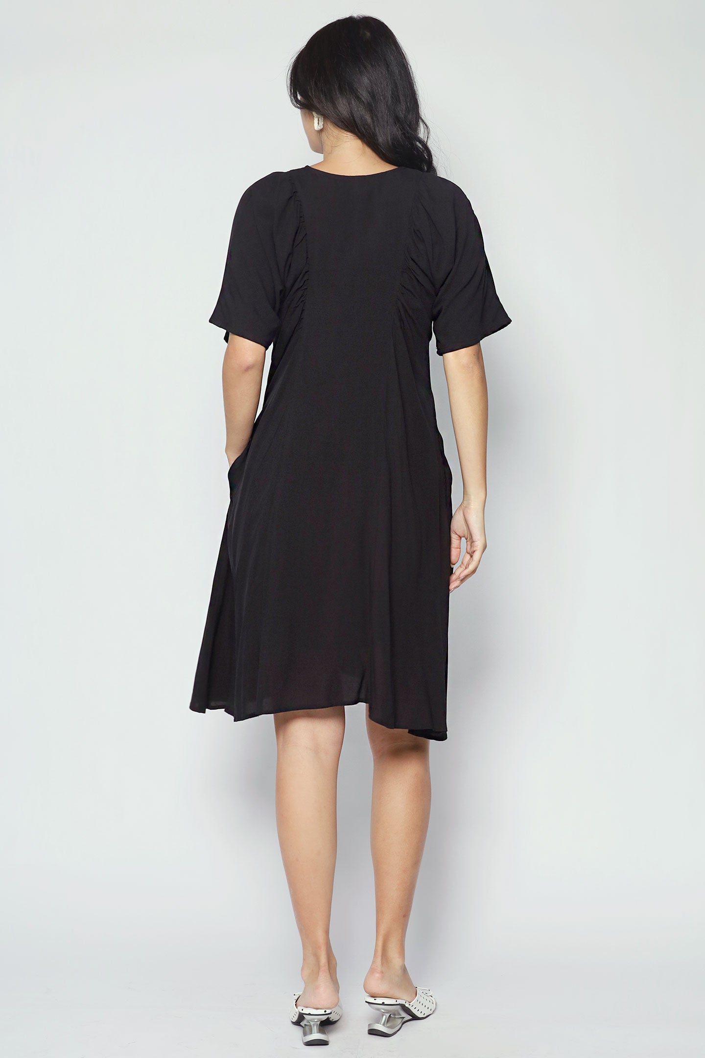 Tayler V Dress in Black