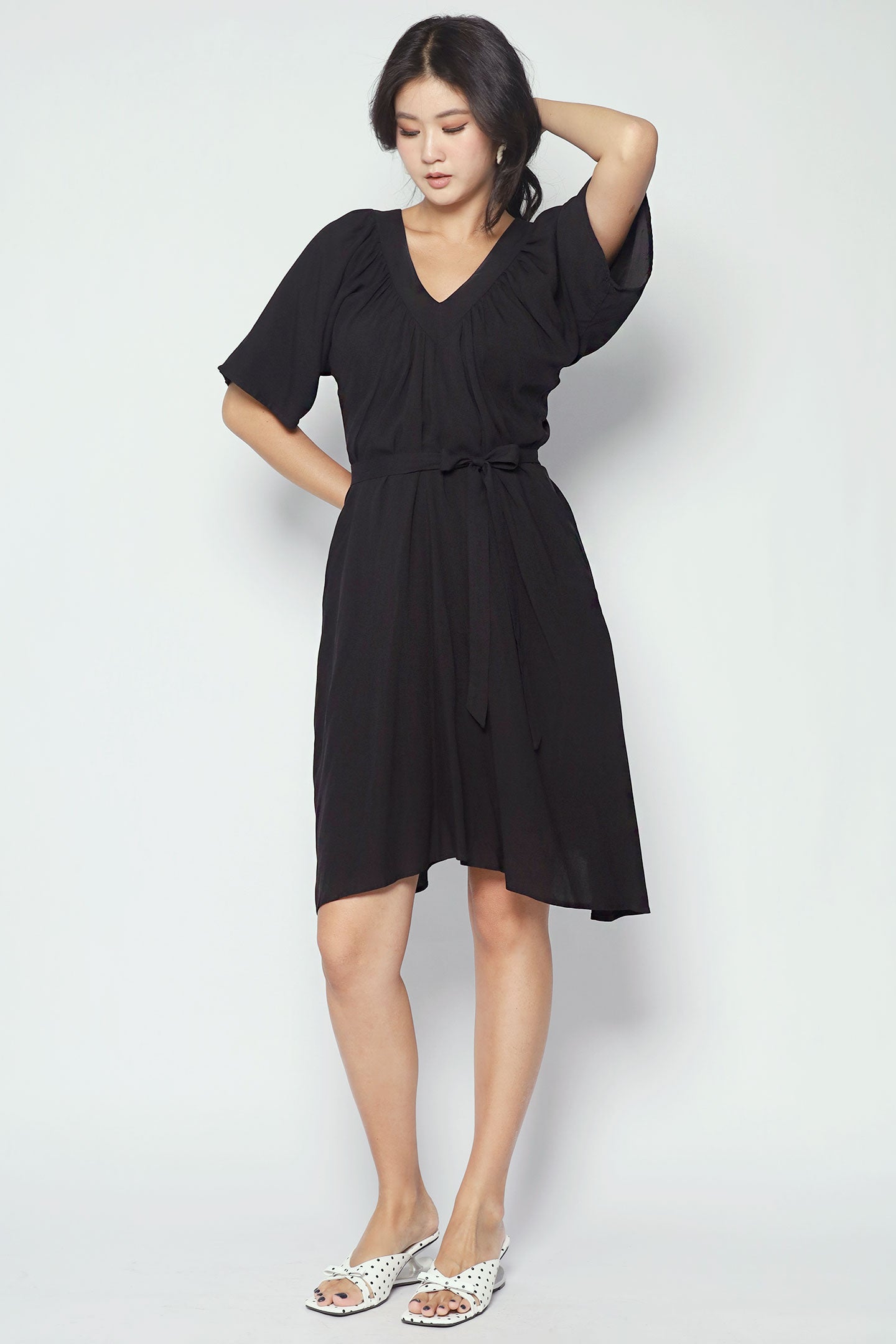 Tayler V Dress in Black