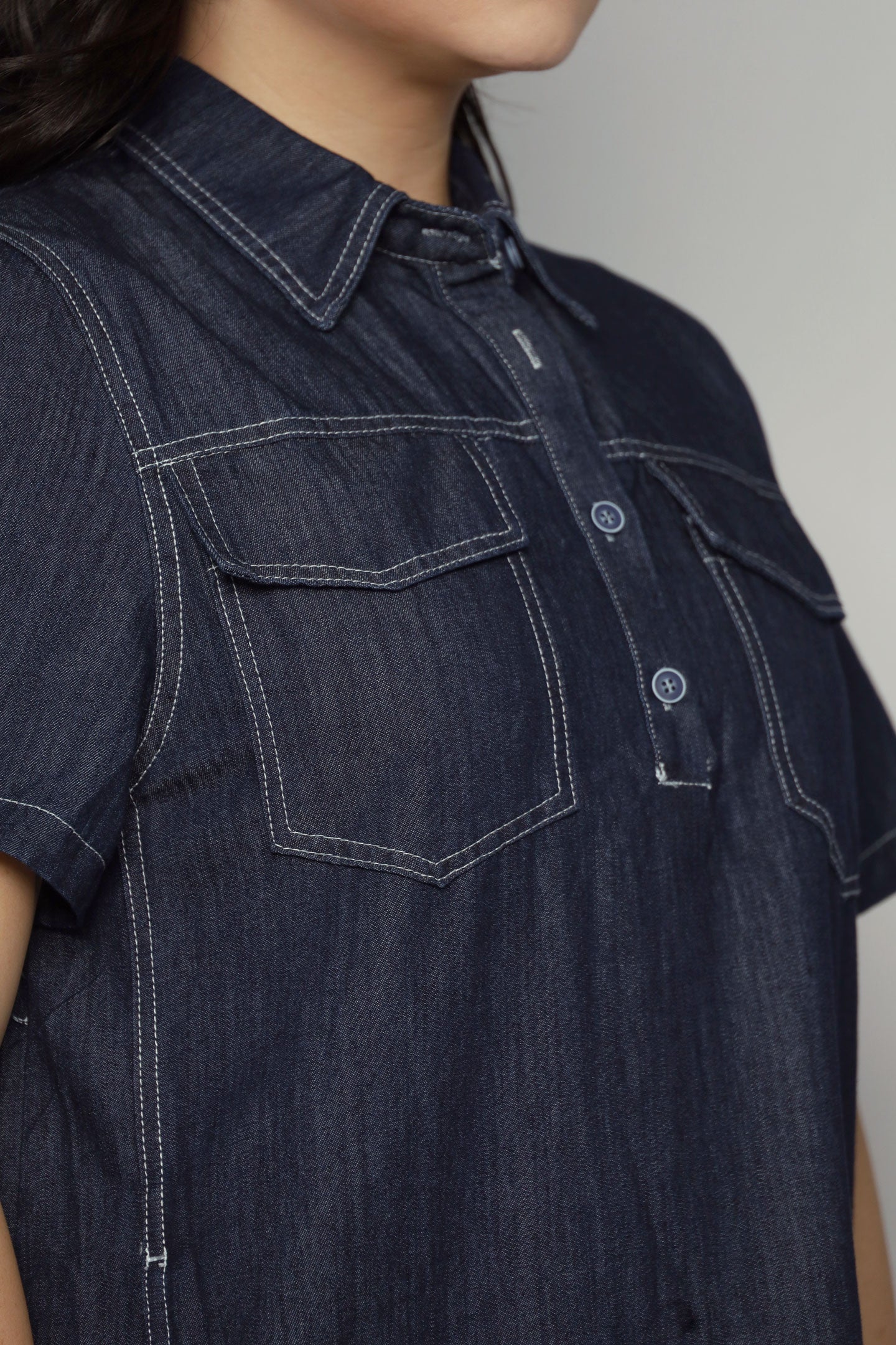 Tina Denim Dress