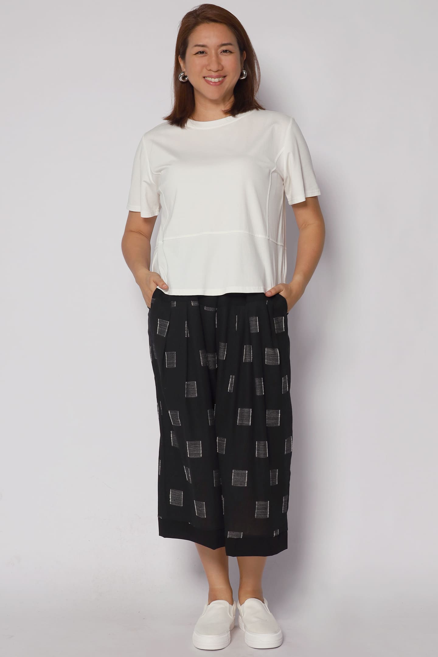 Toby Top in White