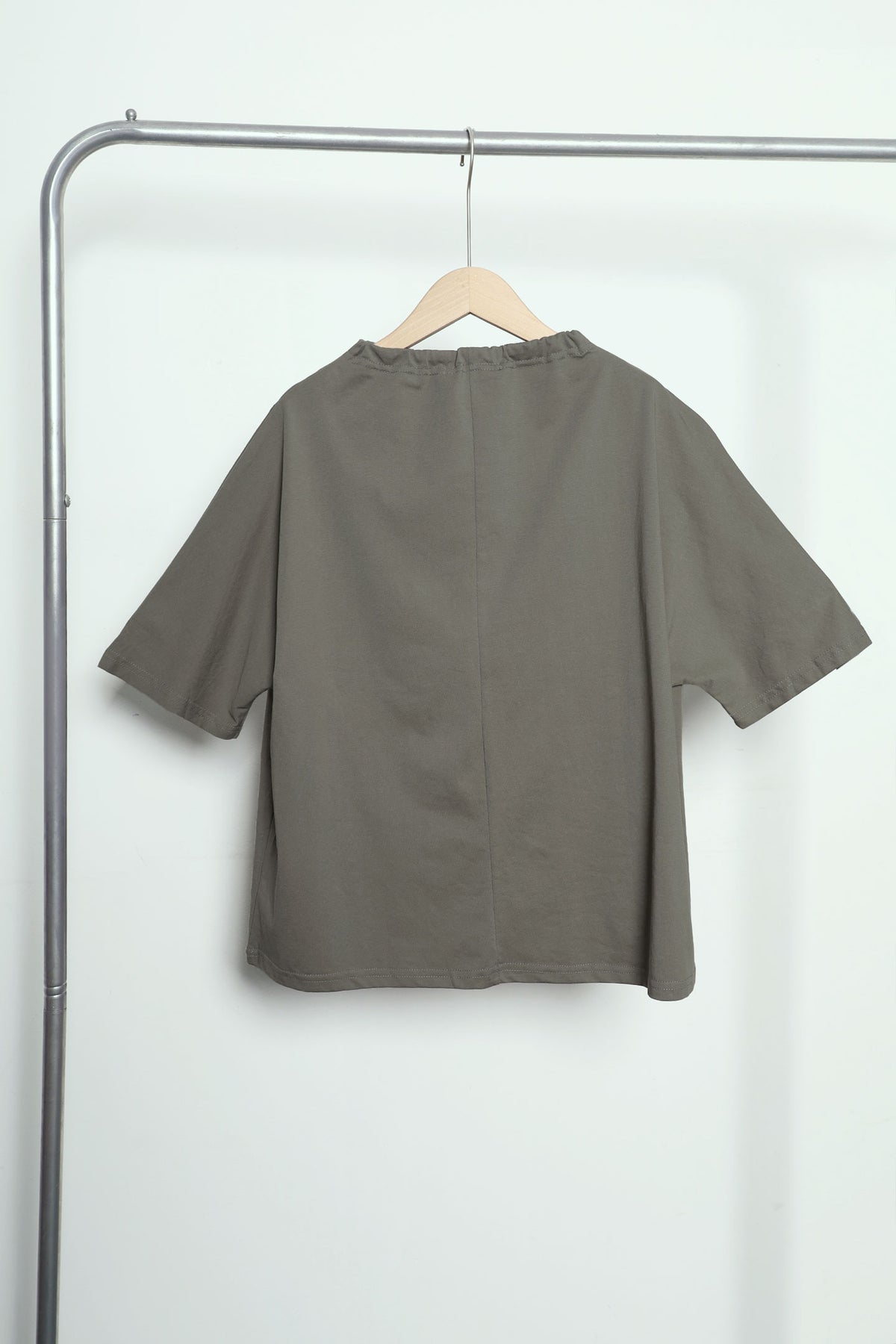 Easy by TE - Toria Drawstring Top in Green