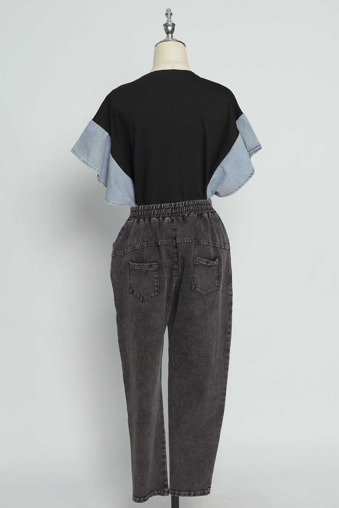 PO - Tove Pants in Plain Black