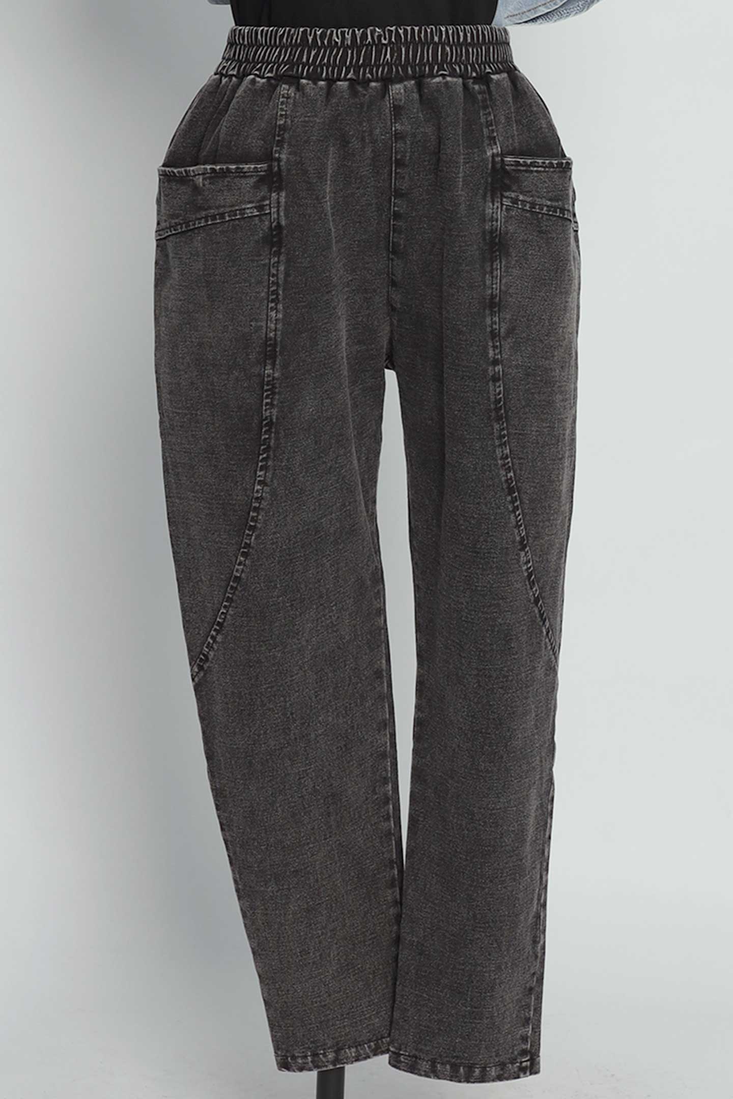 PO - Tove Pants in Plain Black