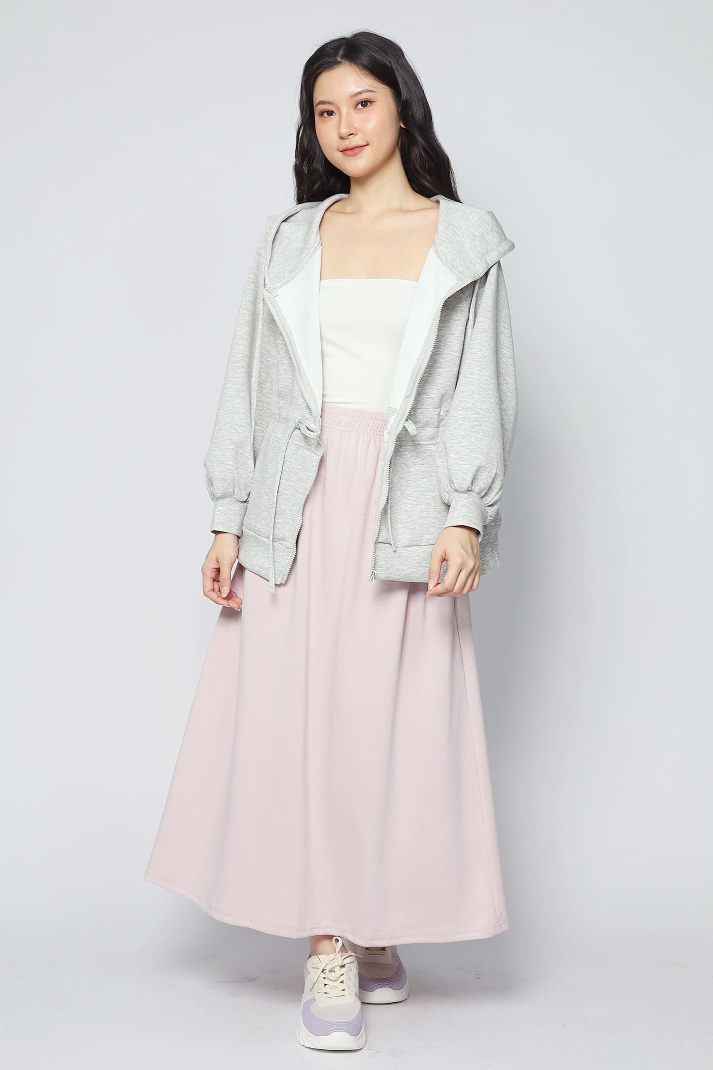 JOY - Traveller Hoodie in Grey