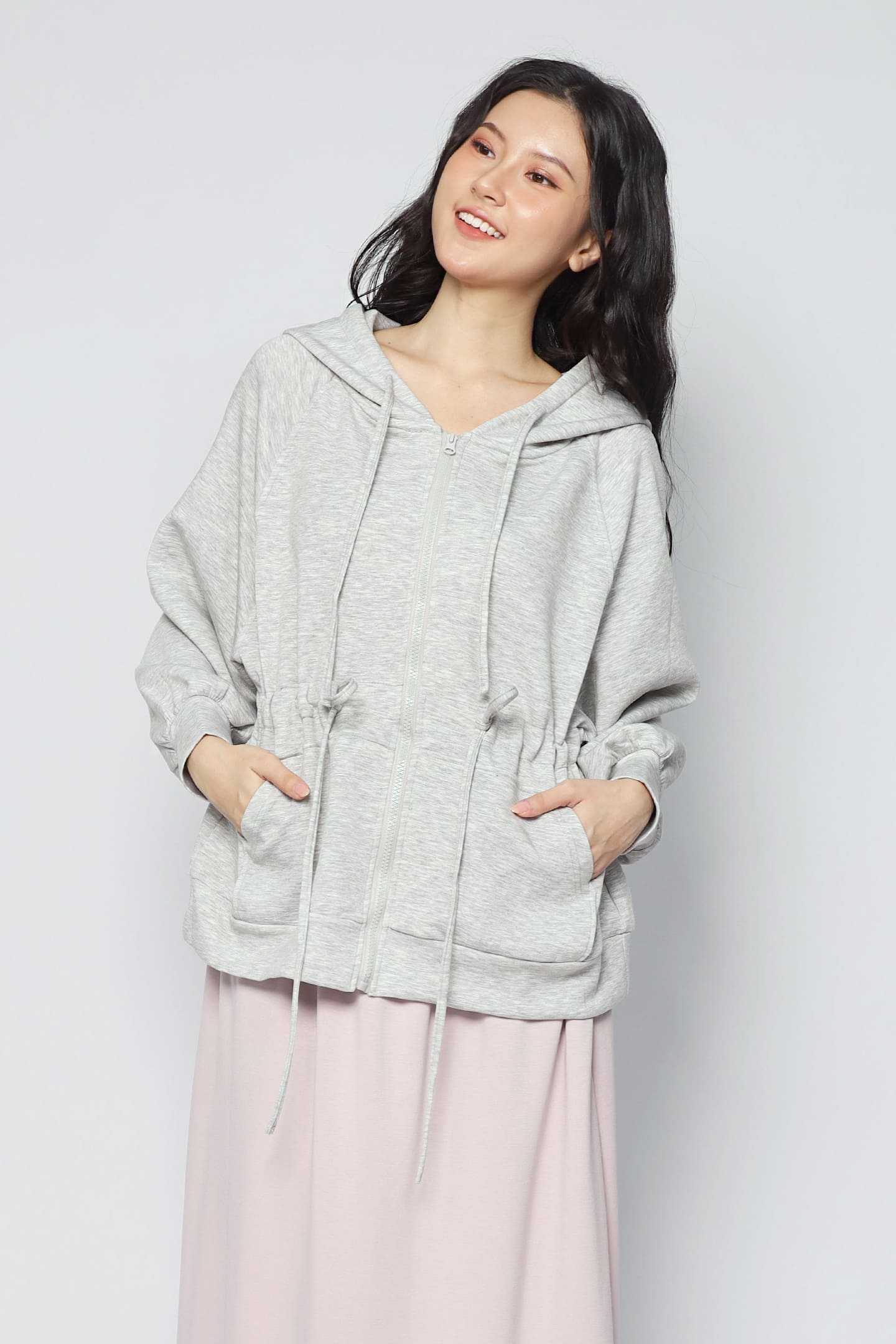 JOY - Traveller Hoodie in Grey