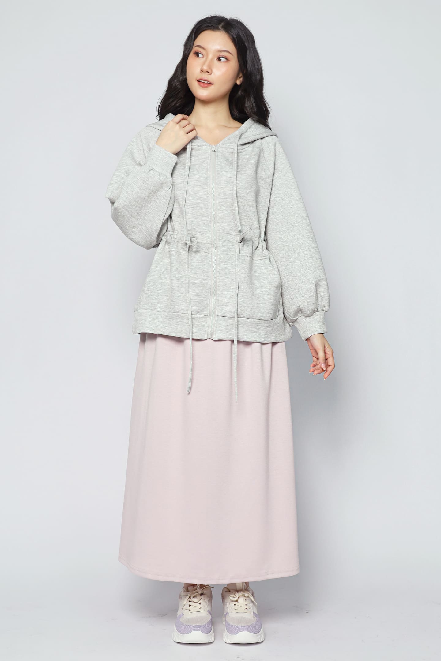 JOY - Traveller Hoodie in Grey