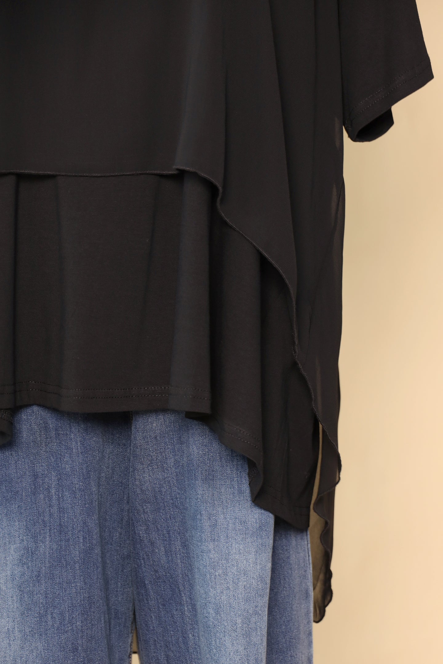 PO - Tri Top in Black