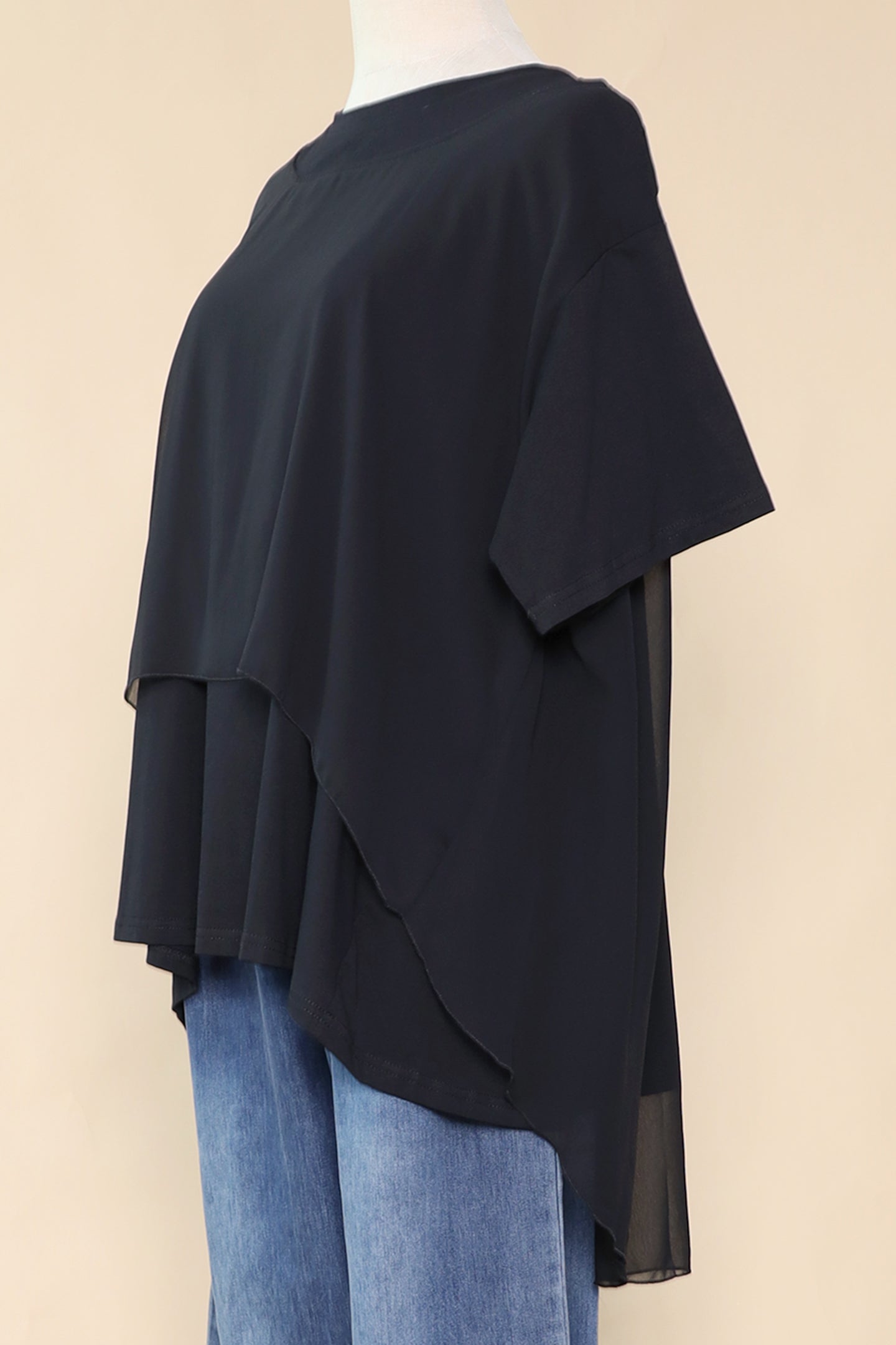 PO - Tri Top in Black