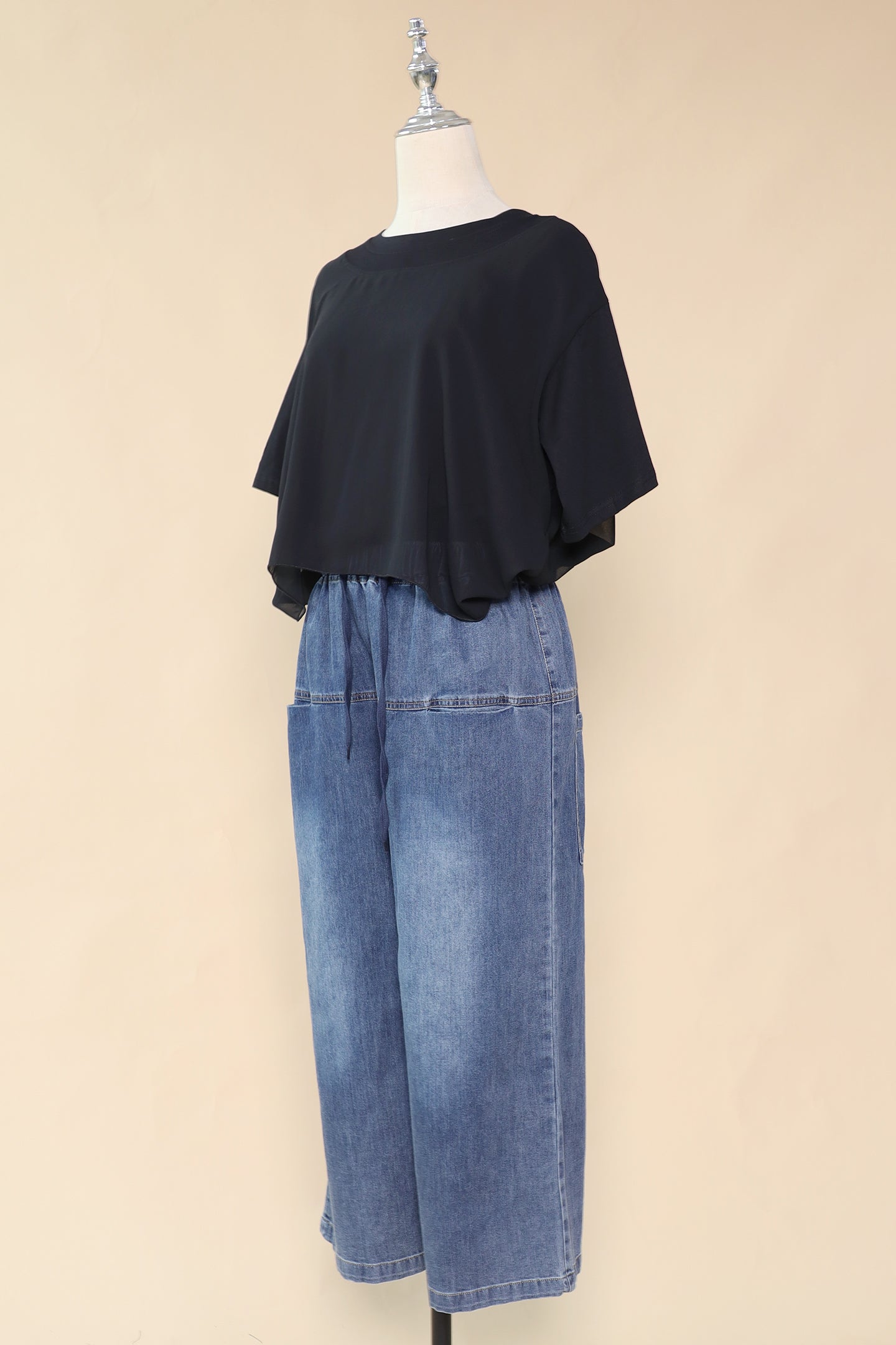 PO - Tri Top in Black