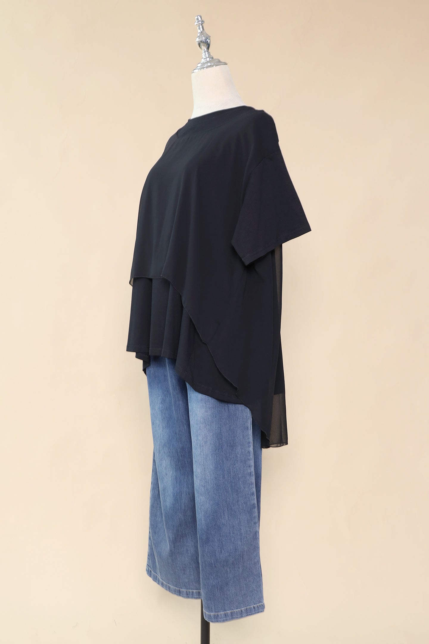 PO - Tri Top in Black