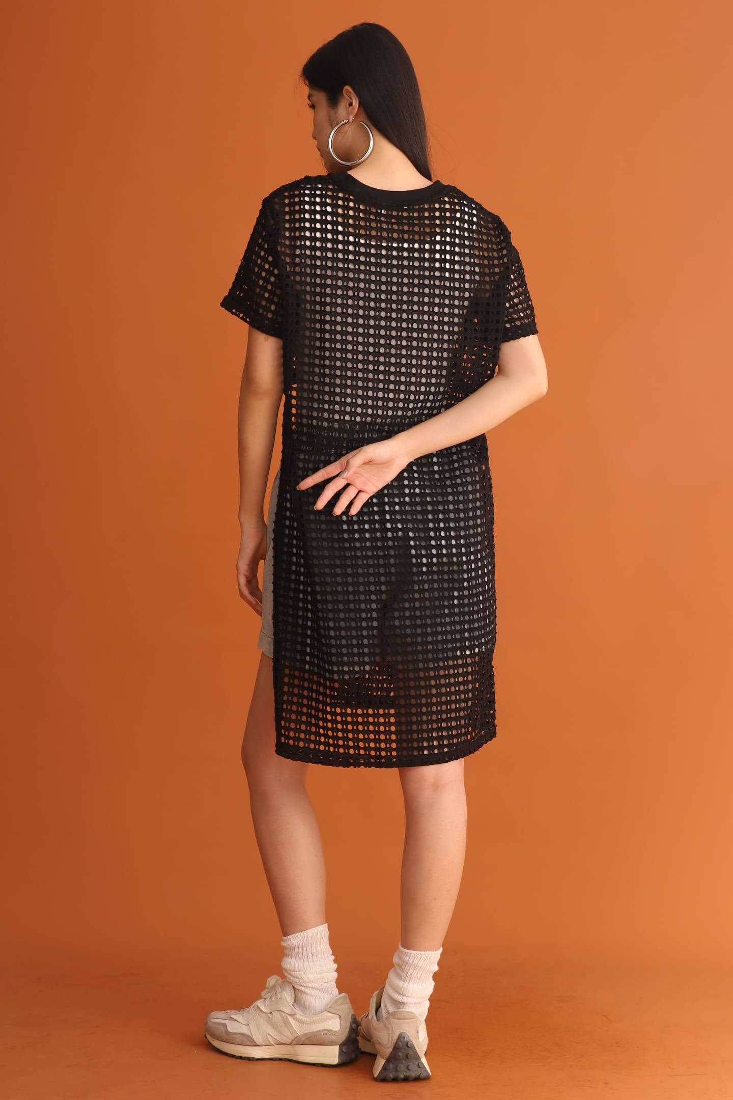 CHOSEN - Undercover Netted Knit Top
