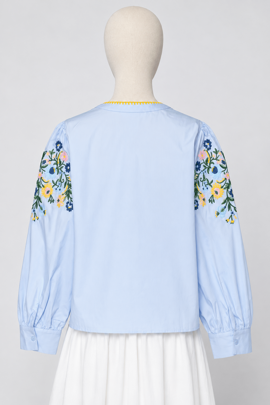 PO - Vanda Floral Embroidery Top