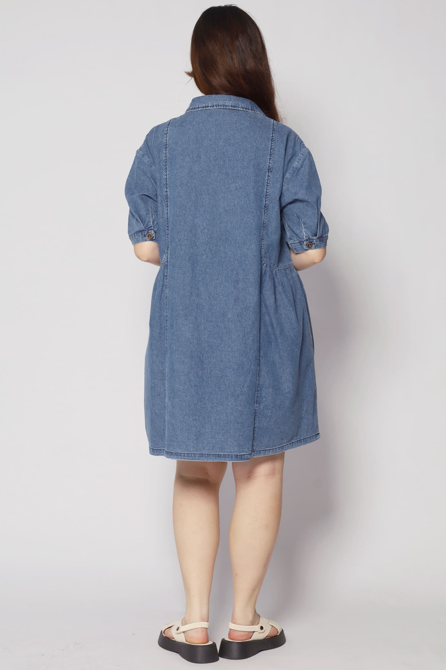 Backorders Vava Denim Pocket Dress