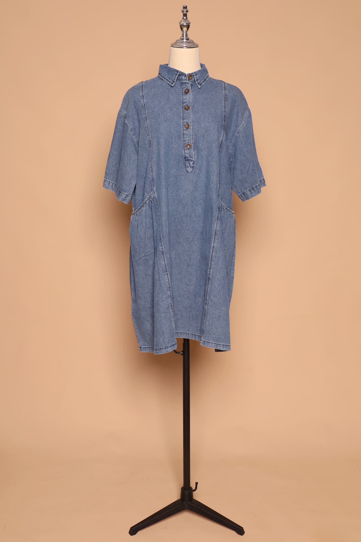 PO - Vava Denim Pocket Dress